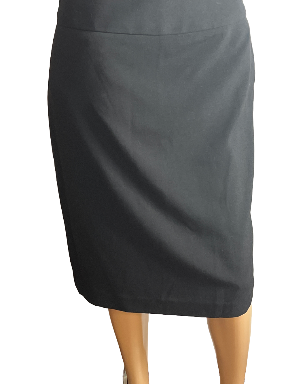George -Black Pencil Skirt (Size 8)