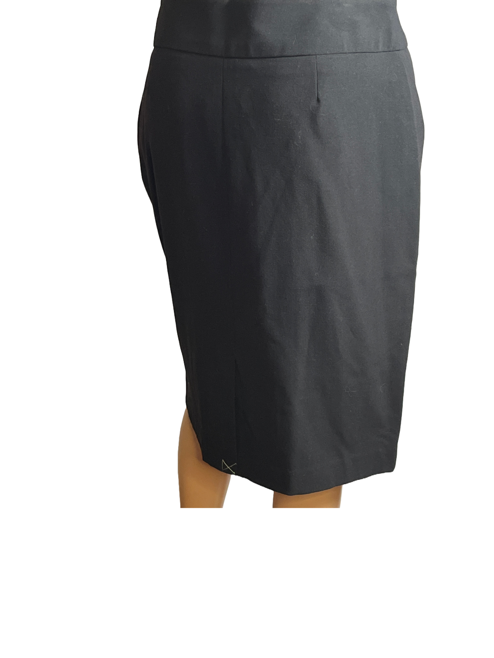 George -Black Pencil Skirt (Size 8)