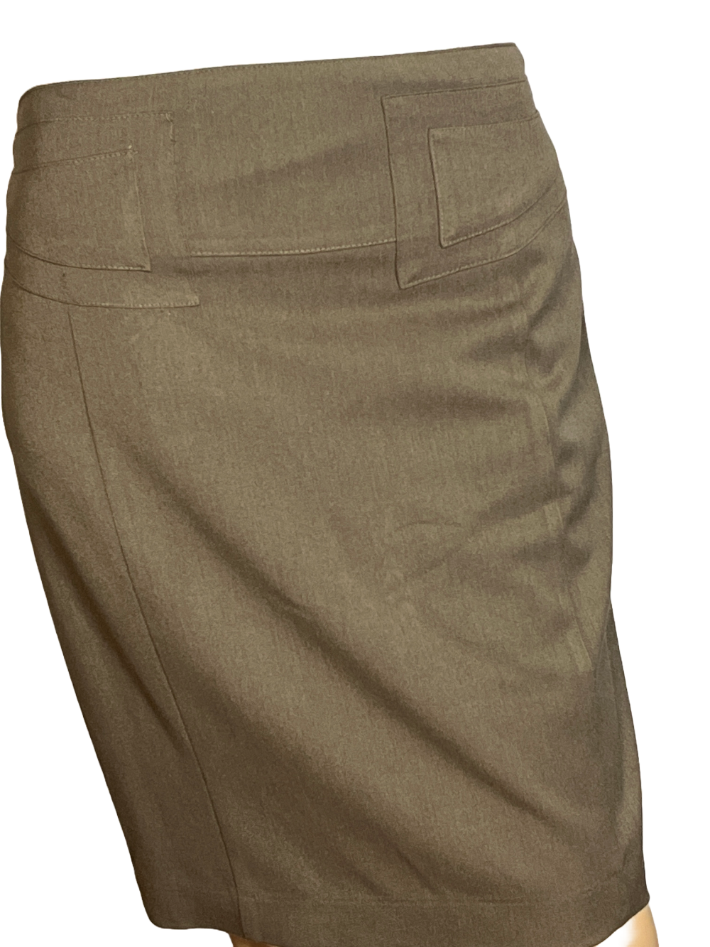 Express -Women's Khaki Pencil Skirt