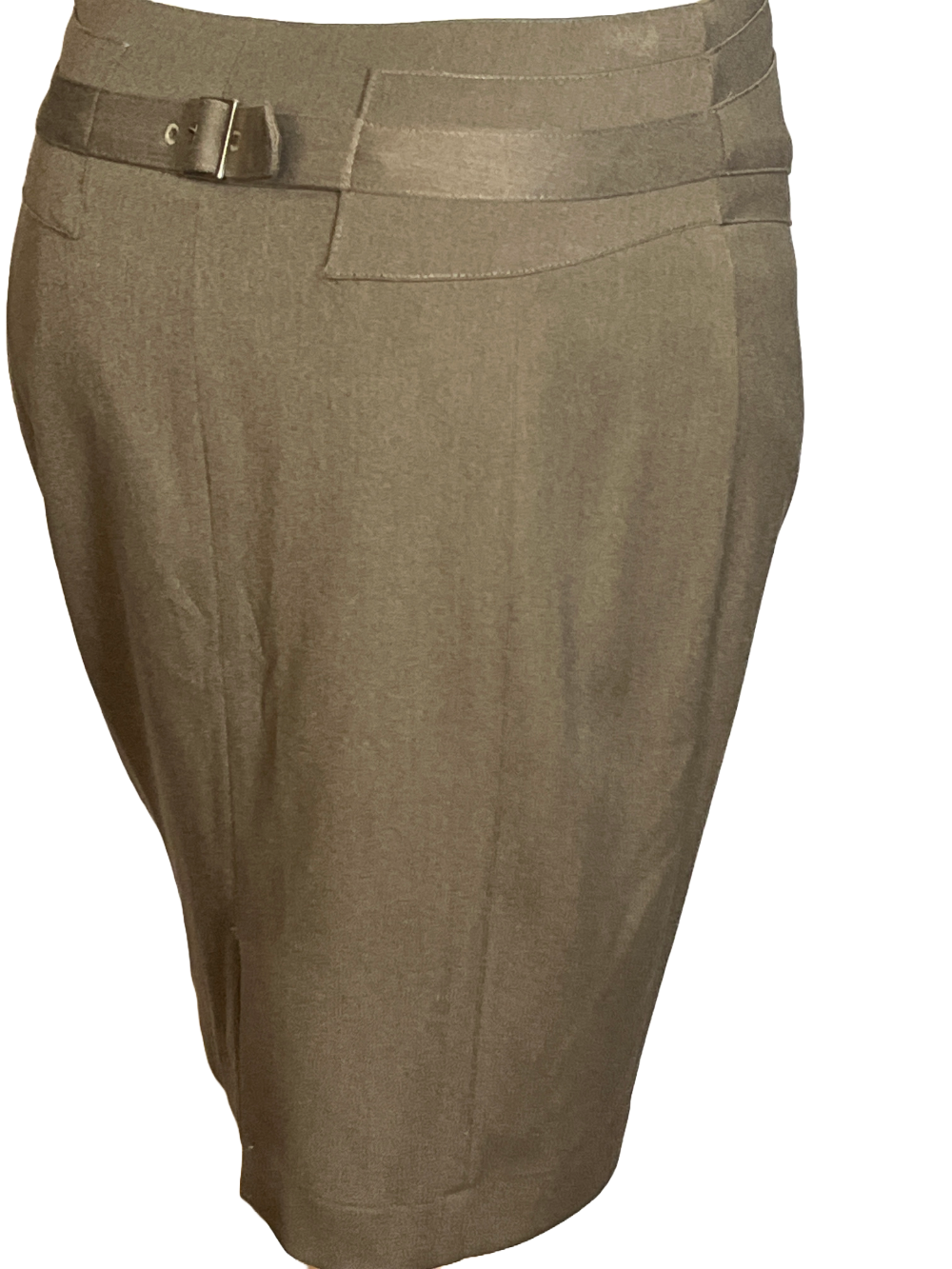 Express -Women's Khaki Pencil Skirt