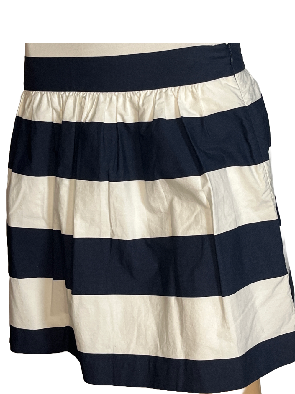 Banana Republic- Striped Skater Skirt (10p)