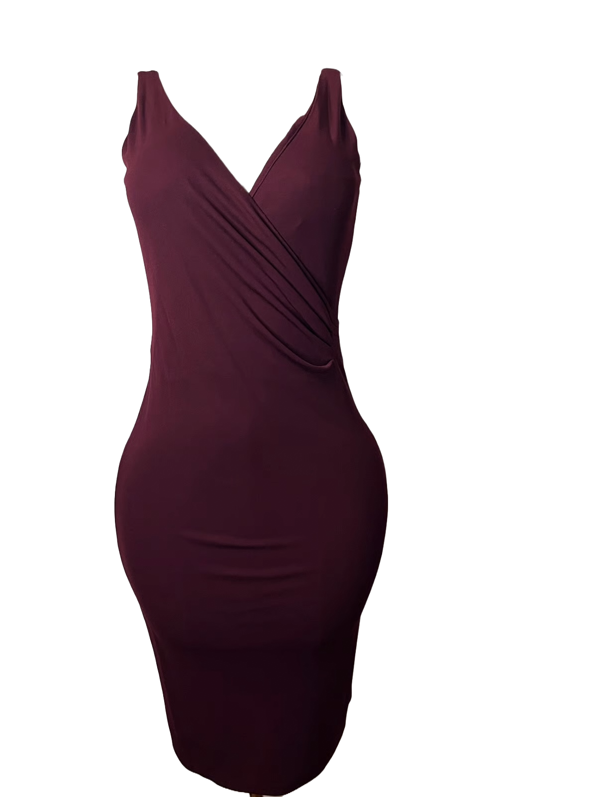 Ralph Lauren-Elegant Burgundy Dress (size S)