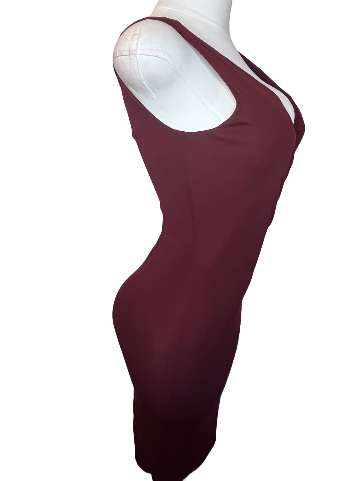 Ralph Lauren-Elegant Burgundy Dress (size S)