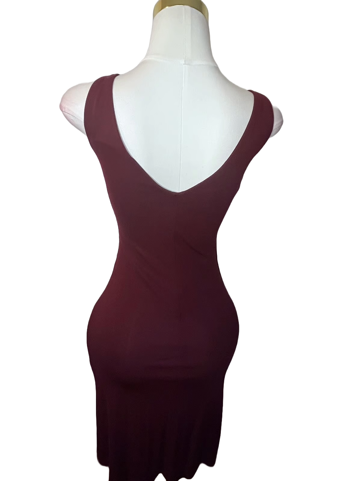 Ralph Lauren-Elegant Burgundy Dress (size S)
