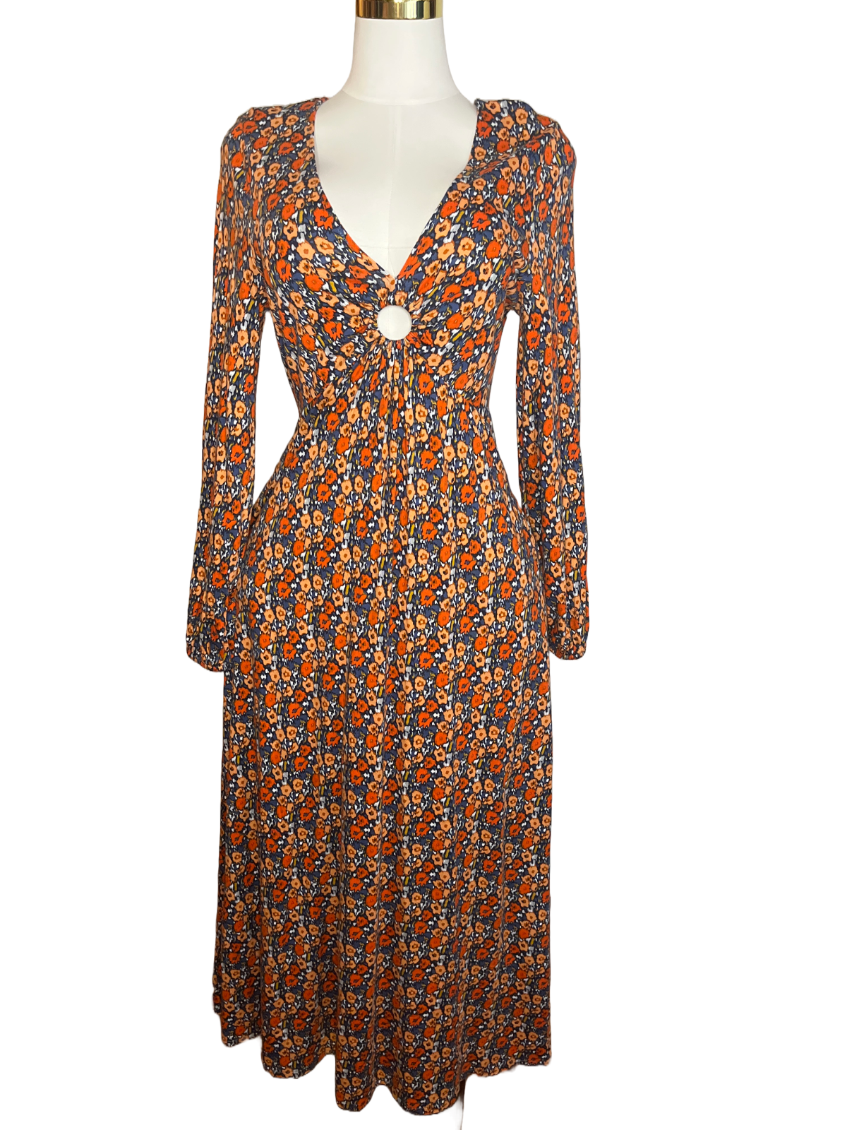 Women's Floral Maxi Dress(size 10)