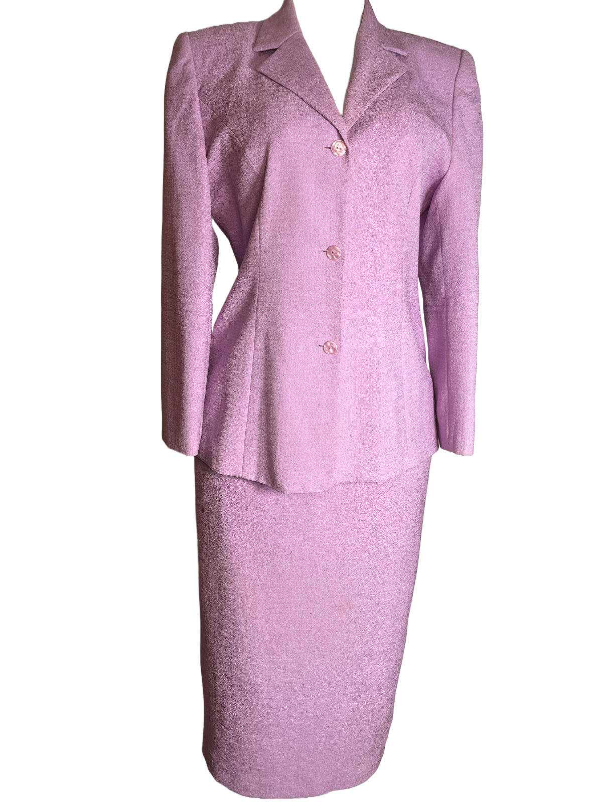 Morgan Miller- Sophisticated Women's Lavender Skirt Suit (size 12)