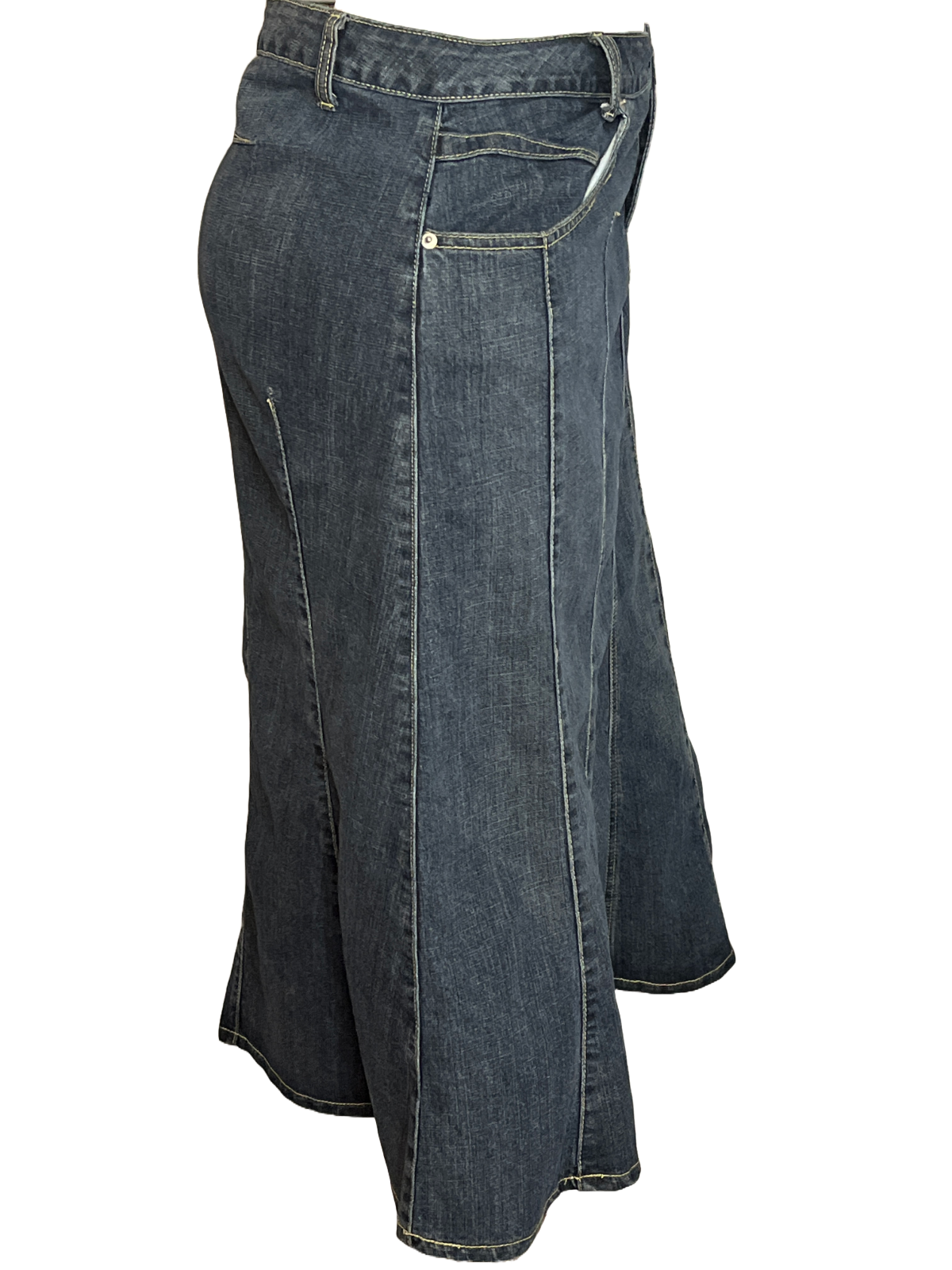 Motto- Retro Denim Skirt( Size 18W)
