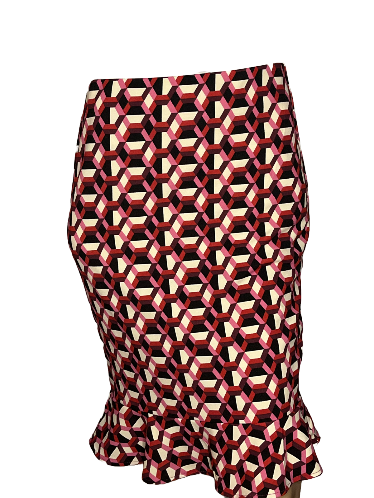 Messini- Geometric Pattern Skirt (size Small)