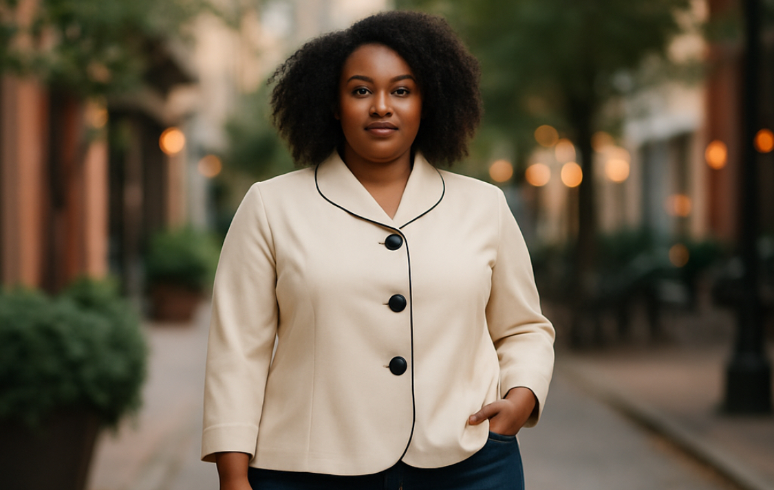 New with Tag-Danny & Nicole - Elegant Beige Blazer (18)