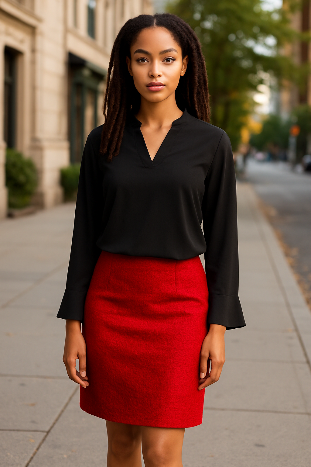 H&M -Black Long-Sleeve (size 4)