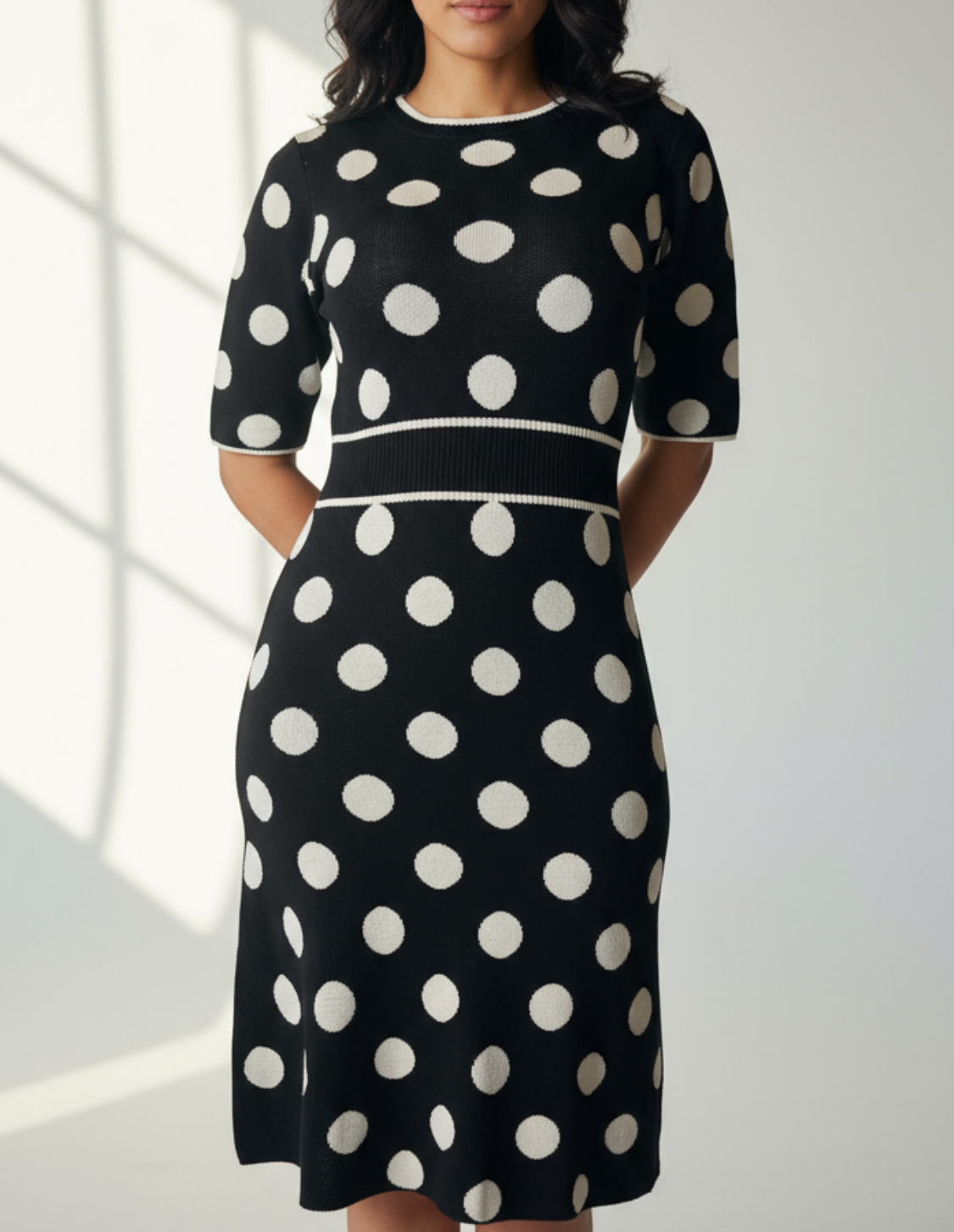 London times-Polka Dot Dress