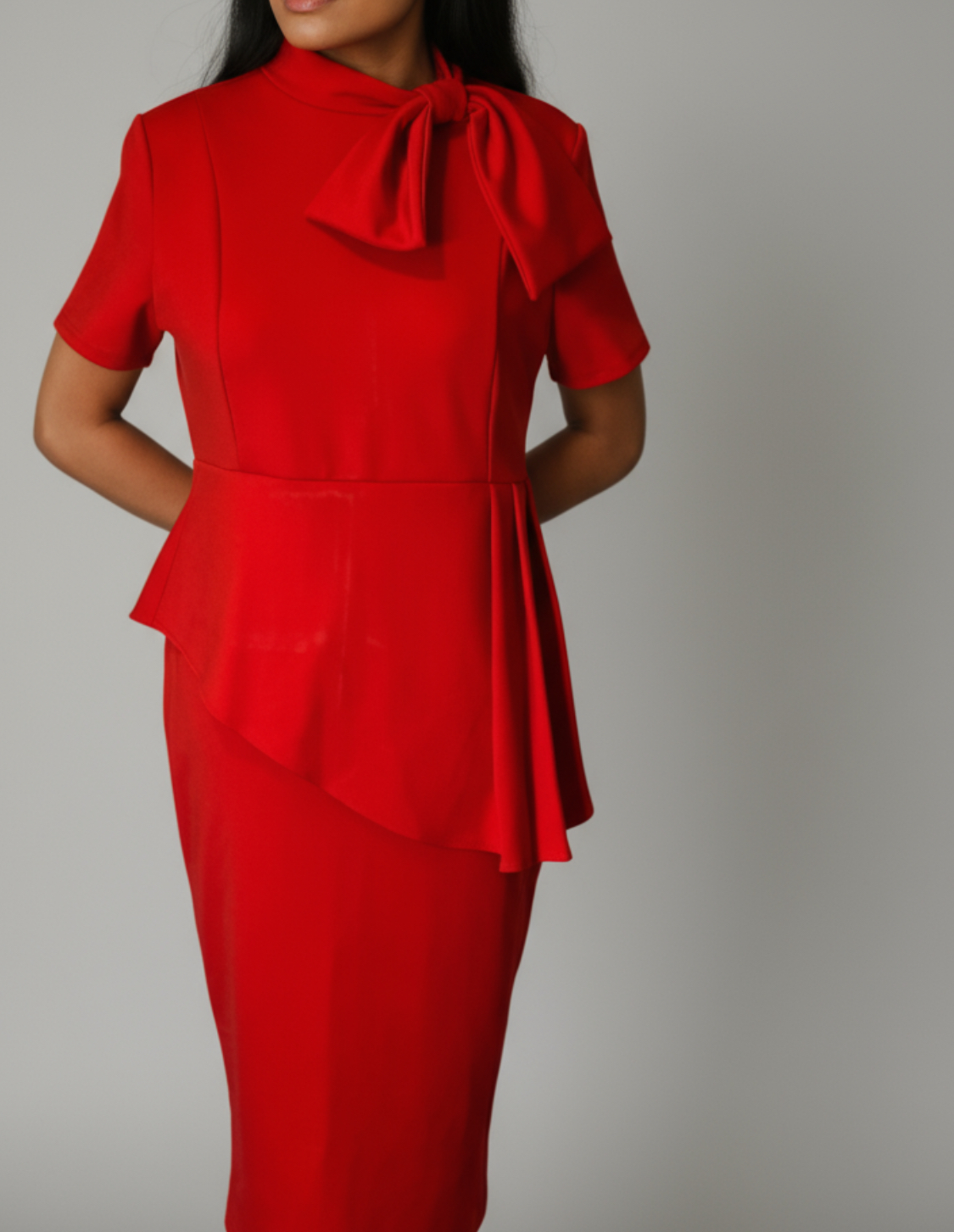 Elegant Red Dress (XL)