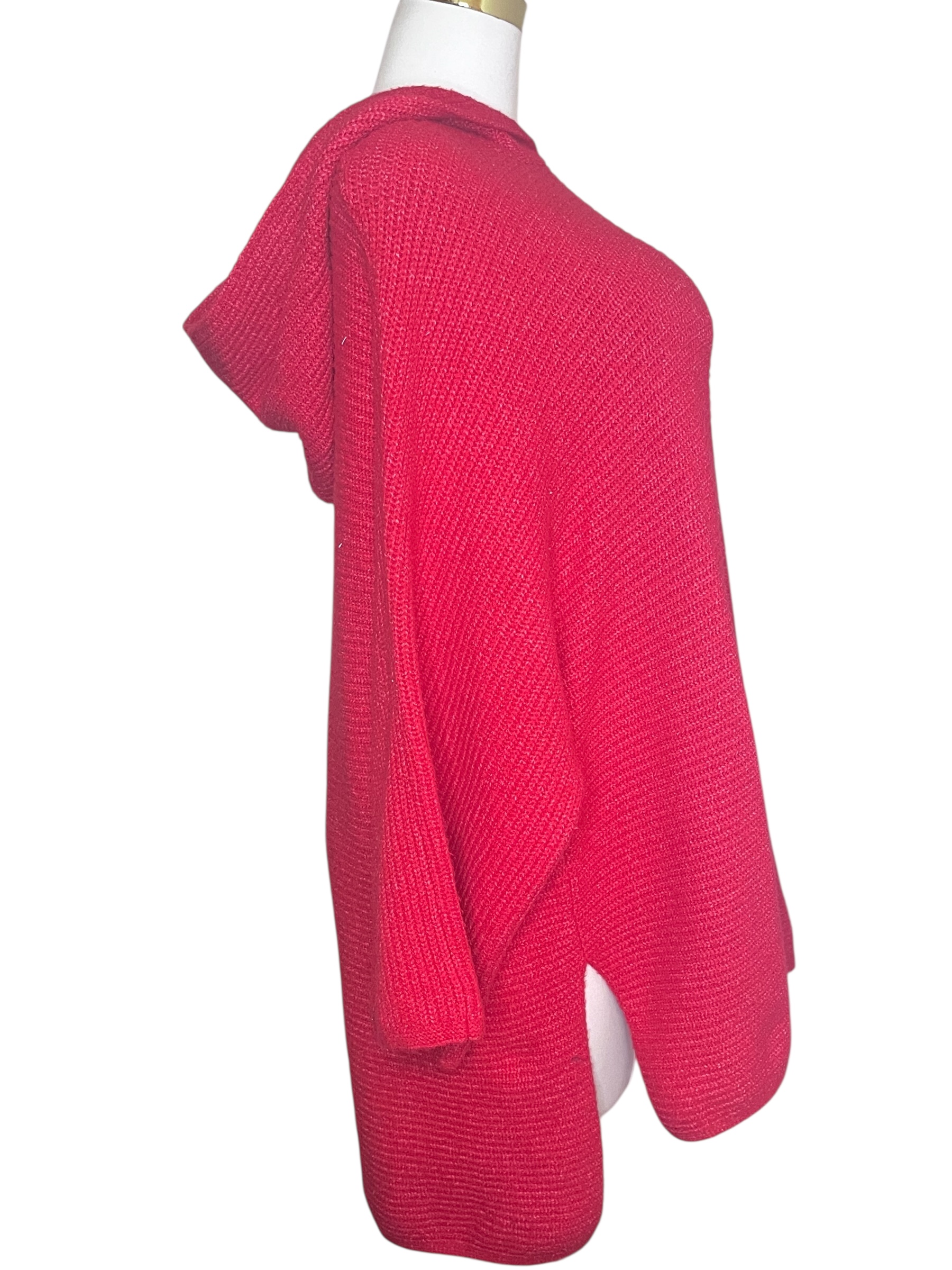 Old Navy-Women's Red Hooded Sweater XXL