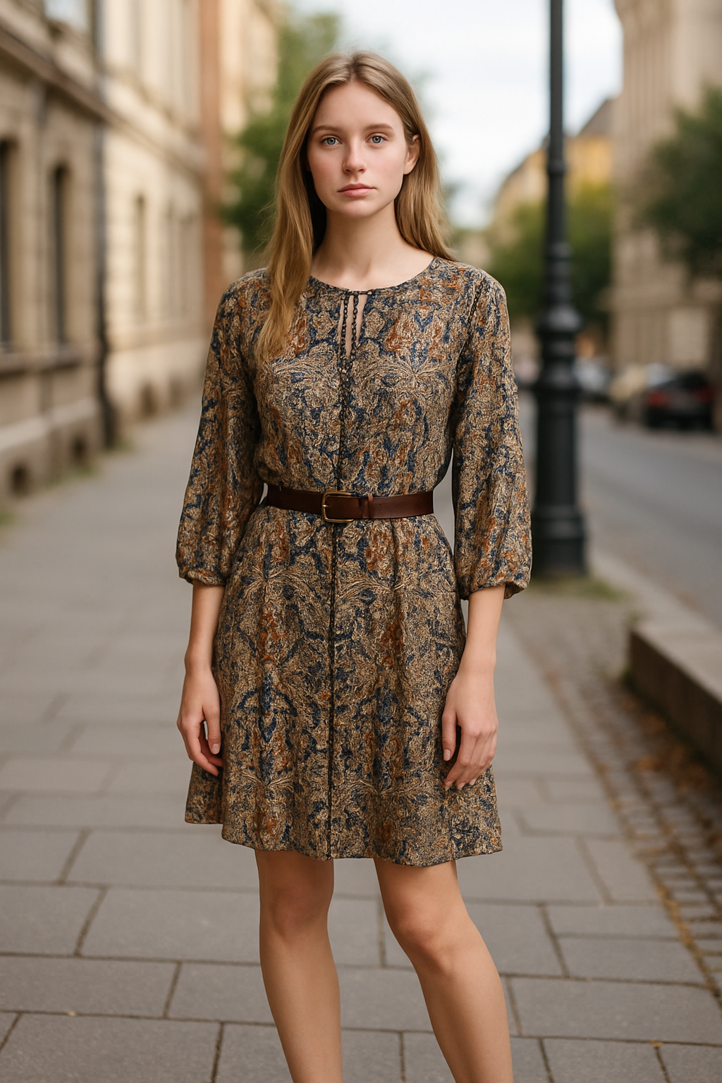 Floral Print Dress Casual and Formal Wear Dress (size 10)