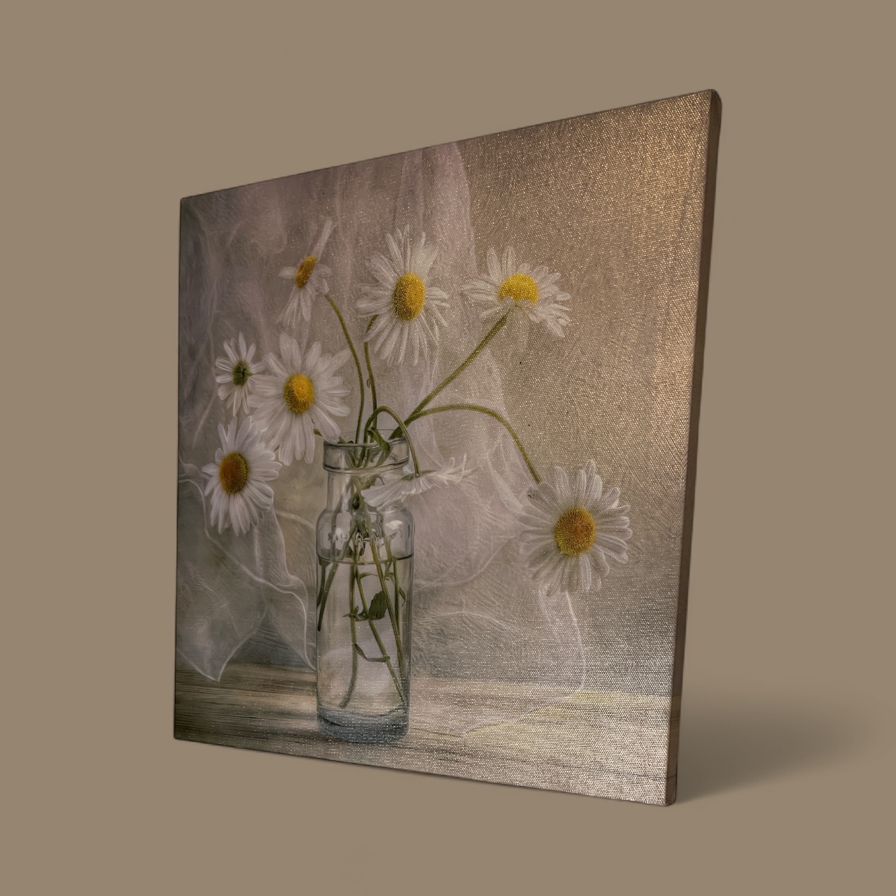 Daisy Flower Canvas Art