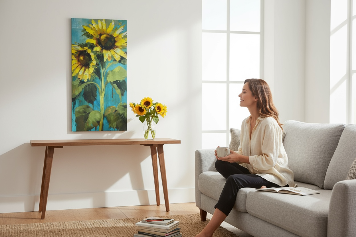 Sunflower Canvas Art