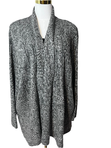 Avenue- Gray Knit Cardigan (size 22/24)