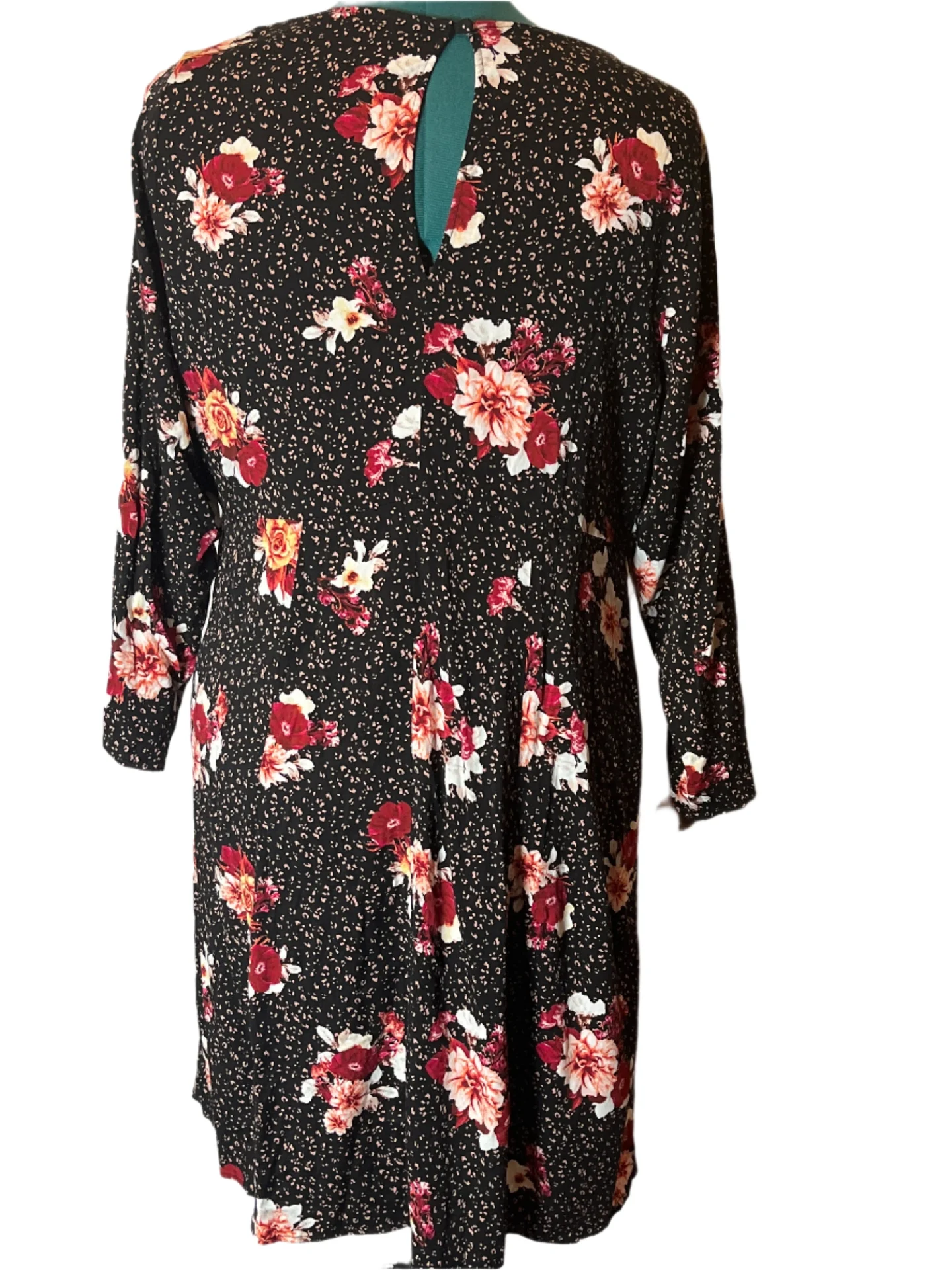 Torrid- Floral Black Dress (size 2x)