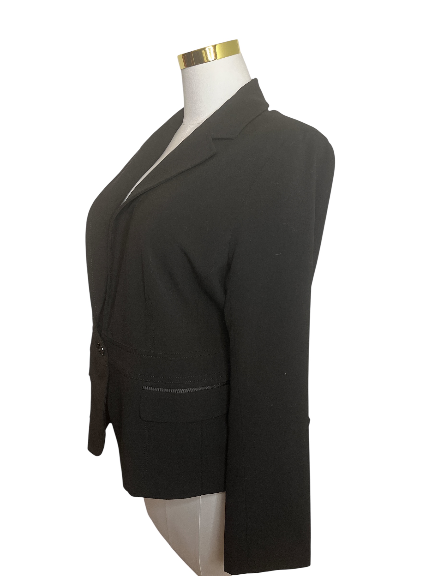 Classic Black Blazer (size 14)