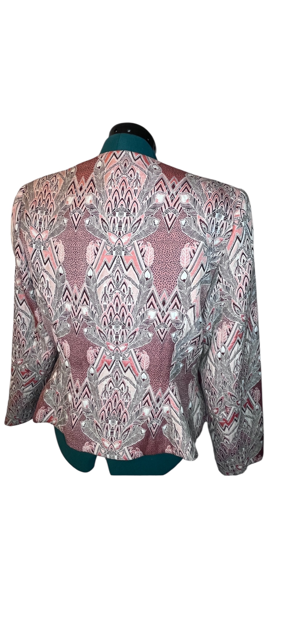 Ashro- Patterned Women's Blazer(16W)