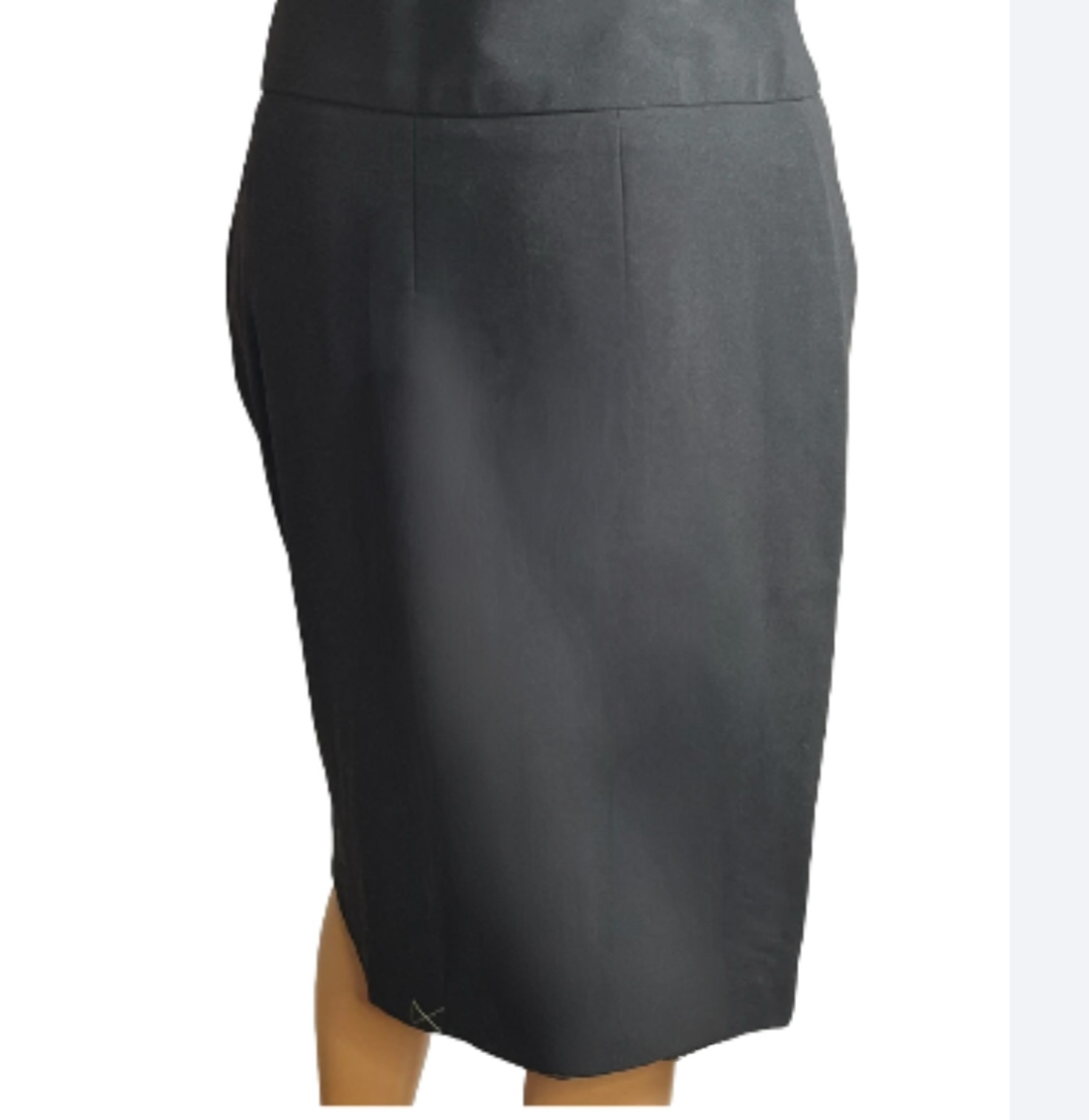 George -Black Pencil Skirt (Size 8)