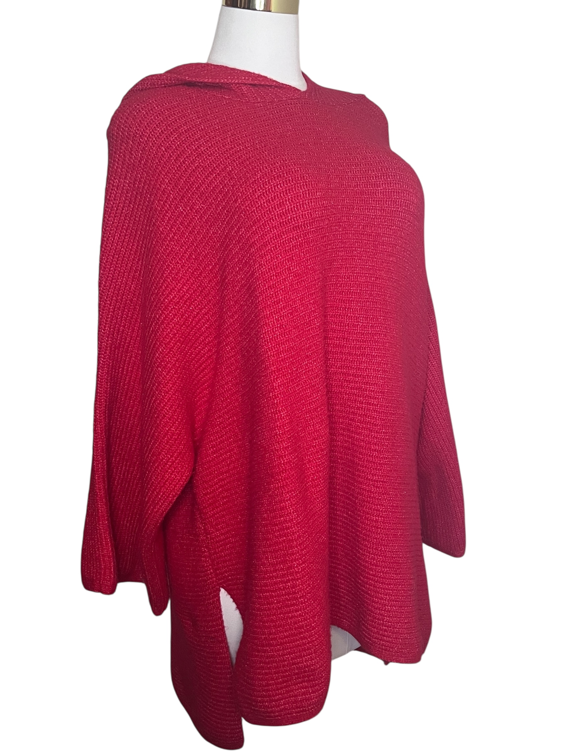 Old Navy-Women's Red Hooded Sweater XXL