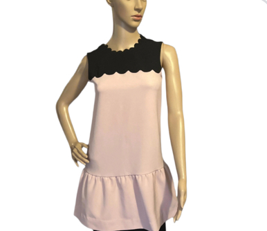 Sleeveless Two-Tone Dress