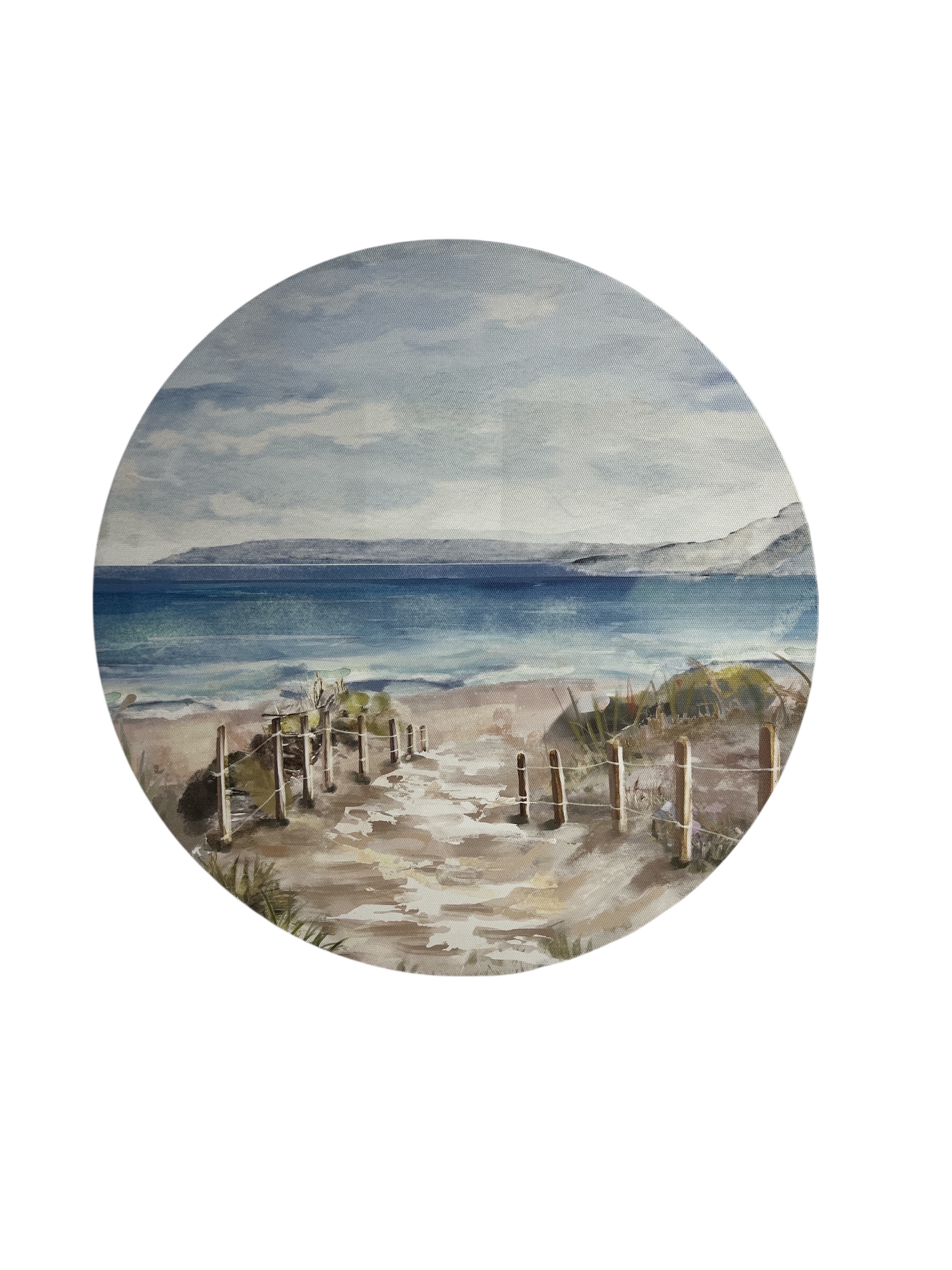 Coastal Landscape Painting (set=2)