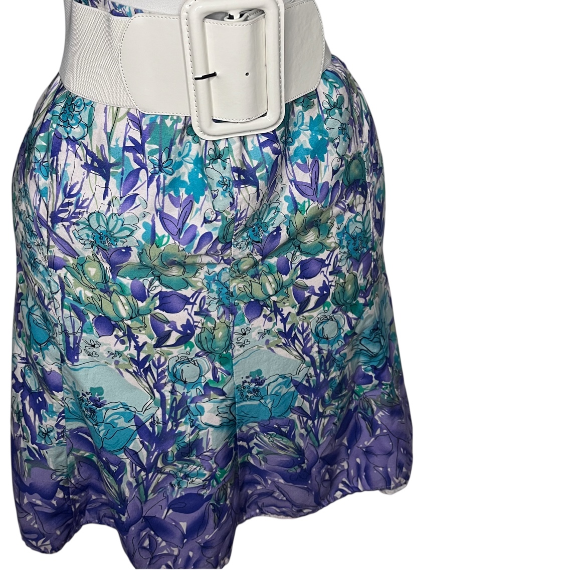 Dress Barn - Floral Print Skirt (size 20w)