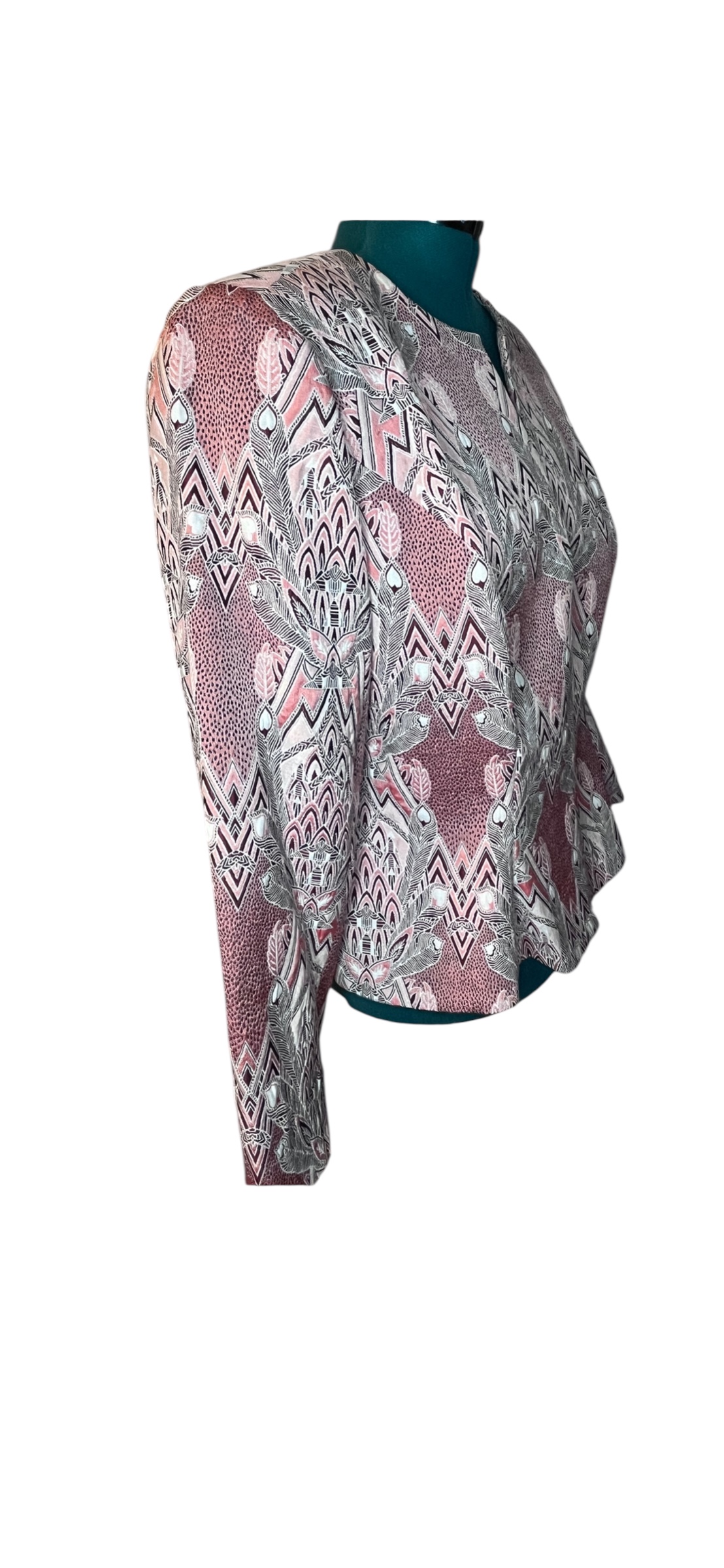 Ashro- Patterned Women's Blazer(16W)