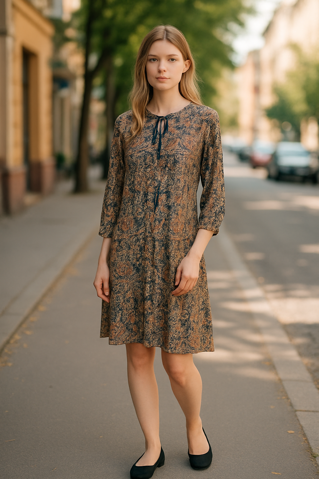 Floral Print Dress Casual and Formal Wear Dress (size 10)