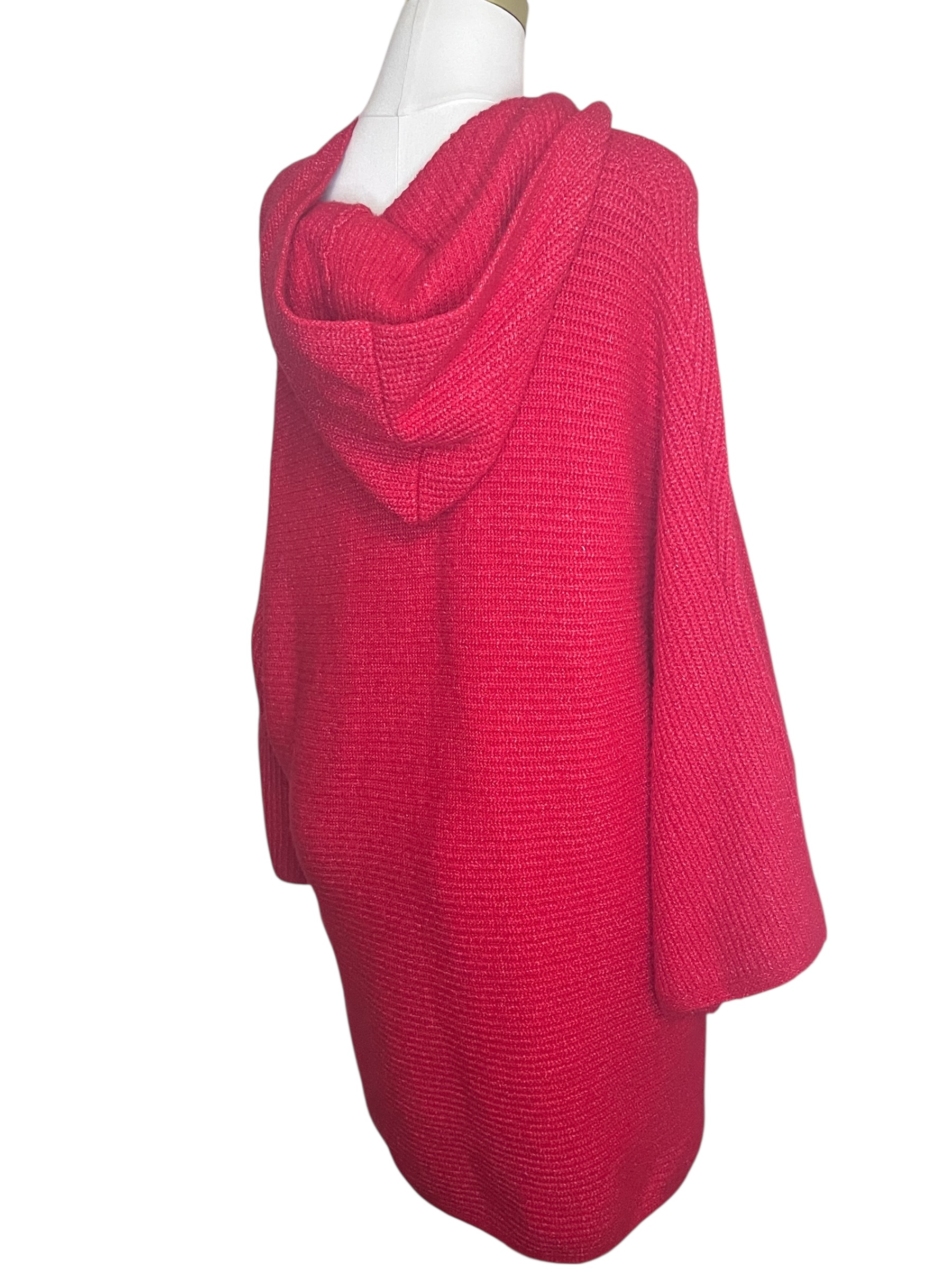 Old Navy-Women's Red Hooded Sweater XXL