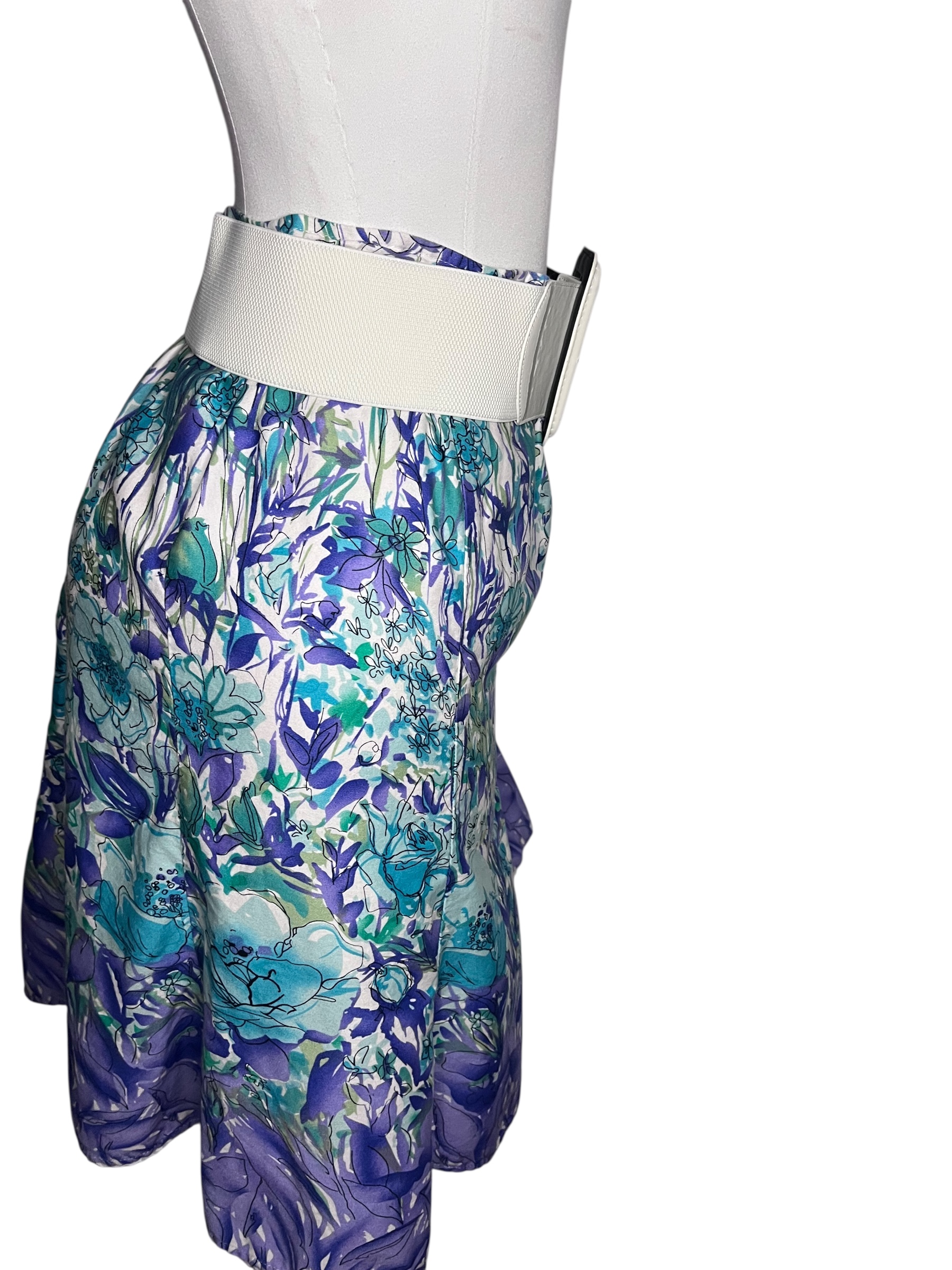 Dress Barn - Floral Print Skirt (size 20w)
