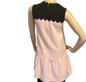 Sleeveless Two-Tone Dress