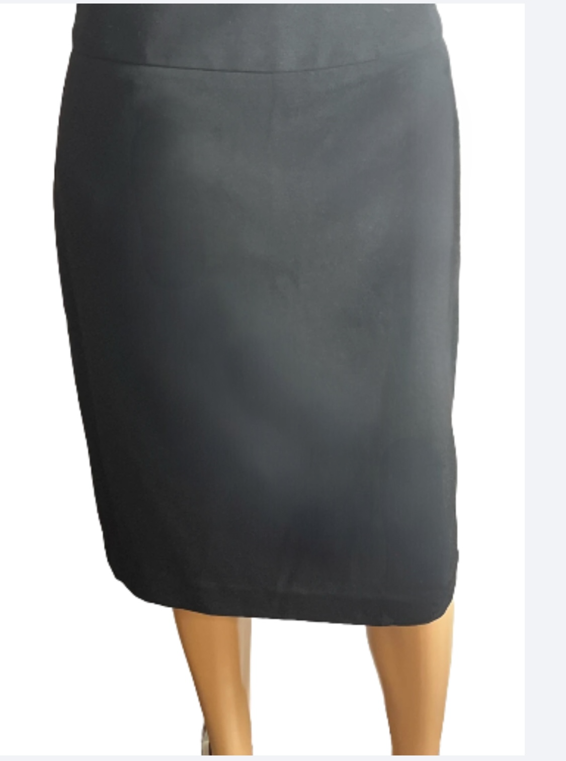George -Black Pencil Skirt (Size 8)