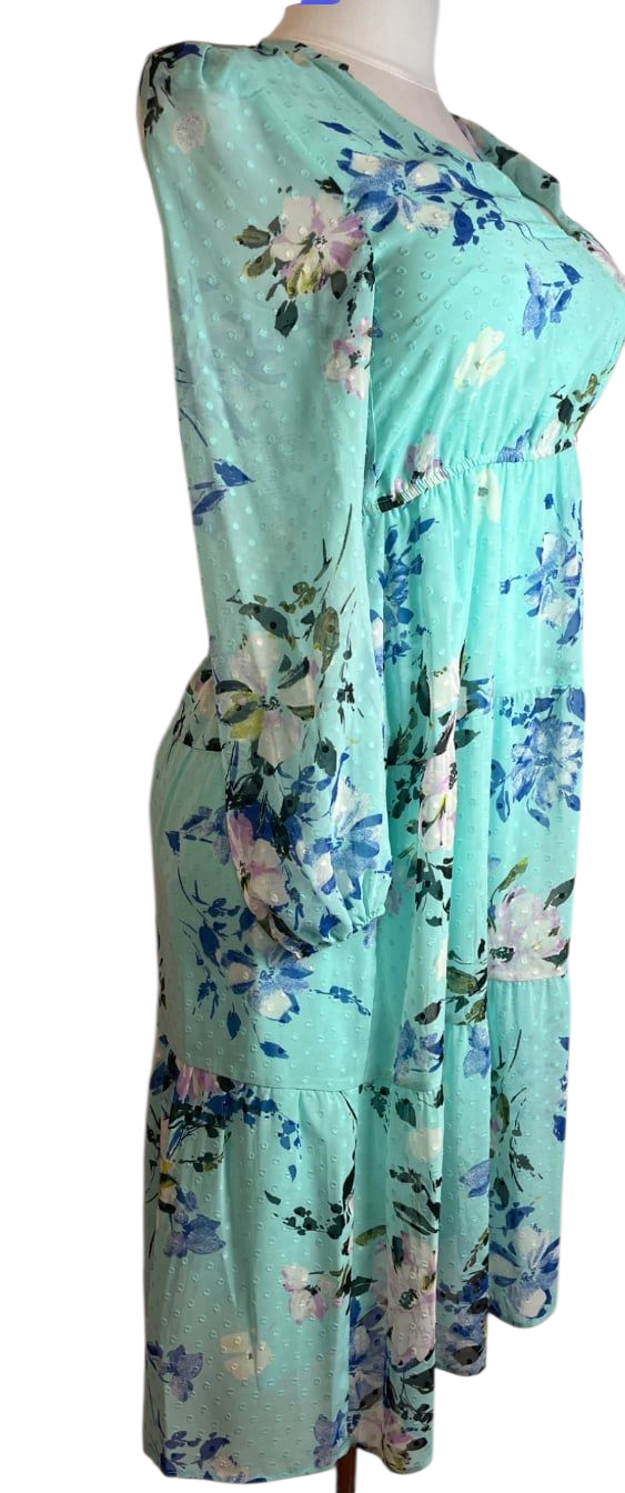 Rachel Roy- Floral Midi Dress (size 4)