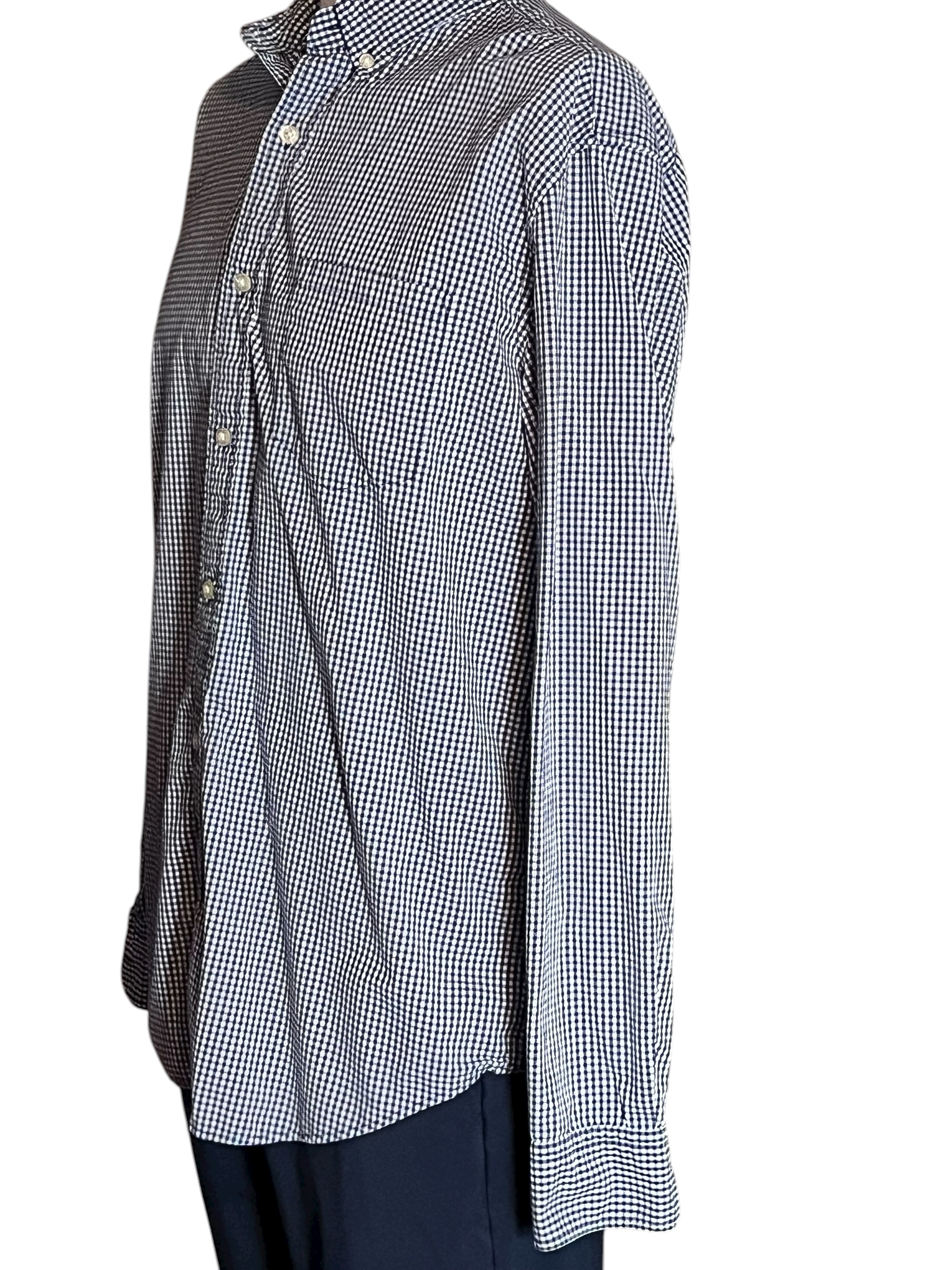 Men's Checkered Long Sleeve Shirt