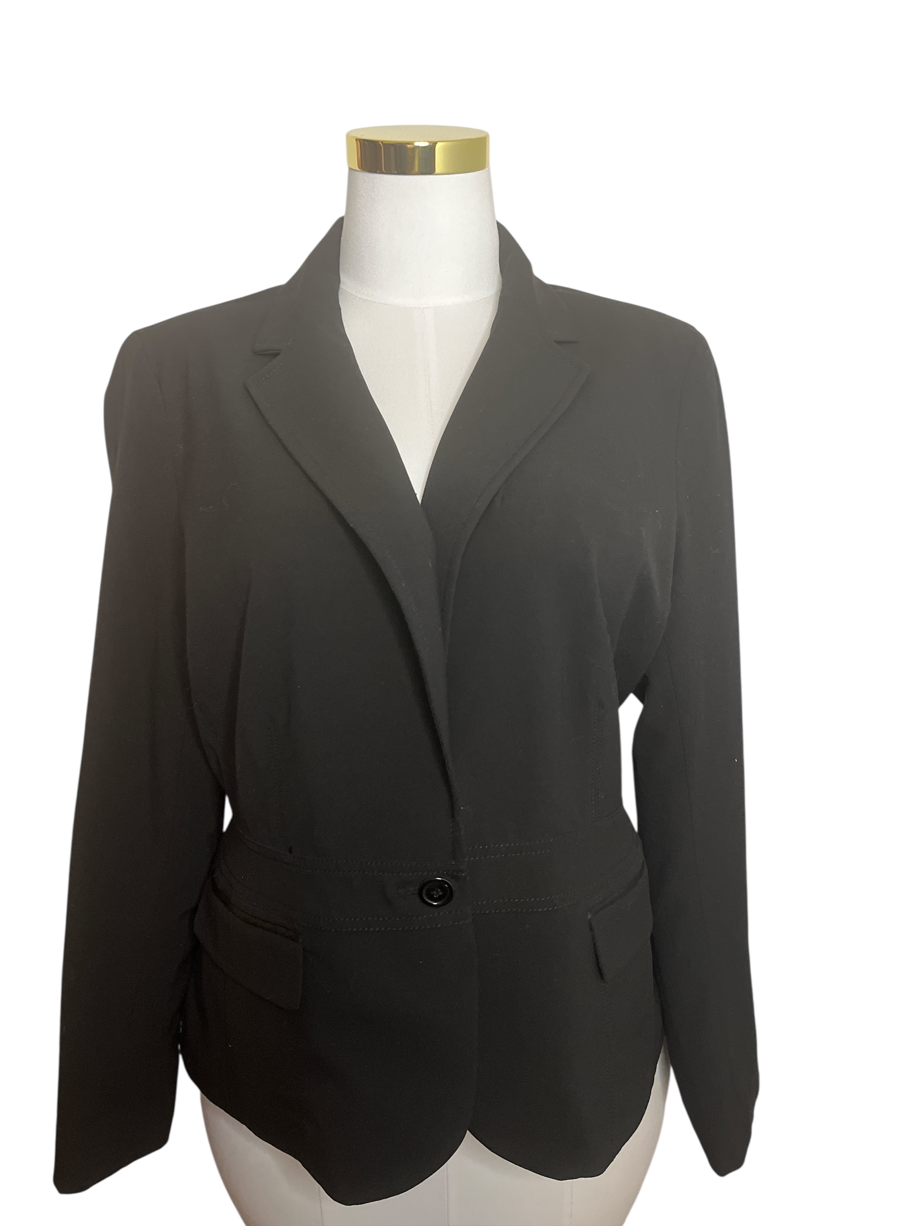 Classic Black Blazer (size 14)