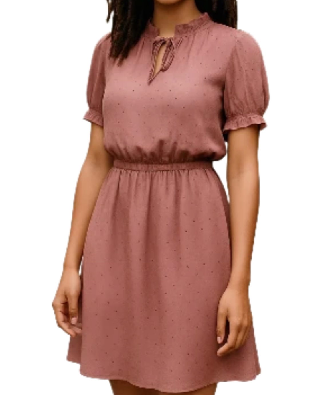 Monteau Los Angeles- Elegant Mauve Dress (Size XS)