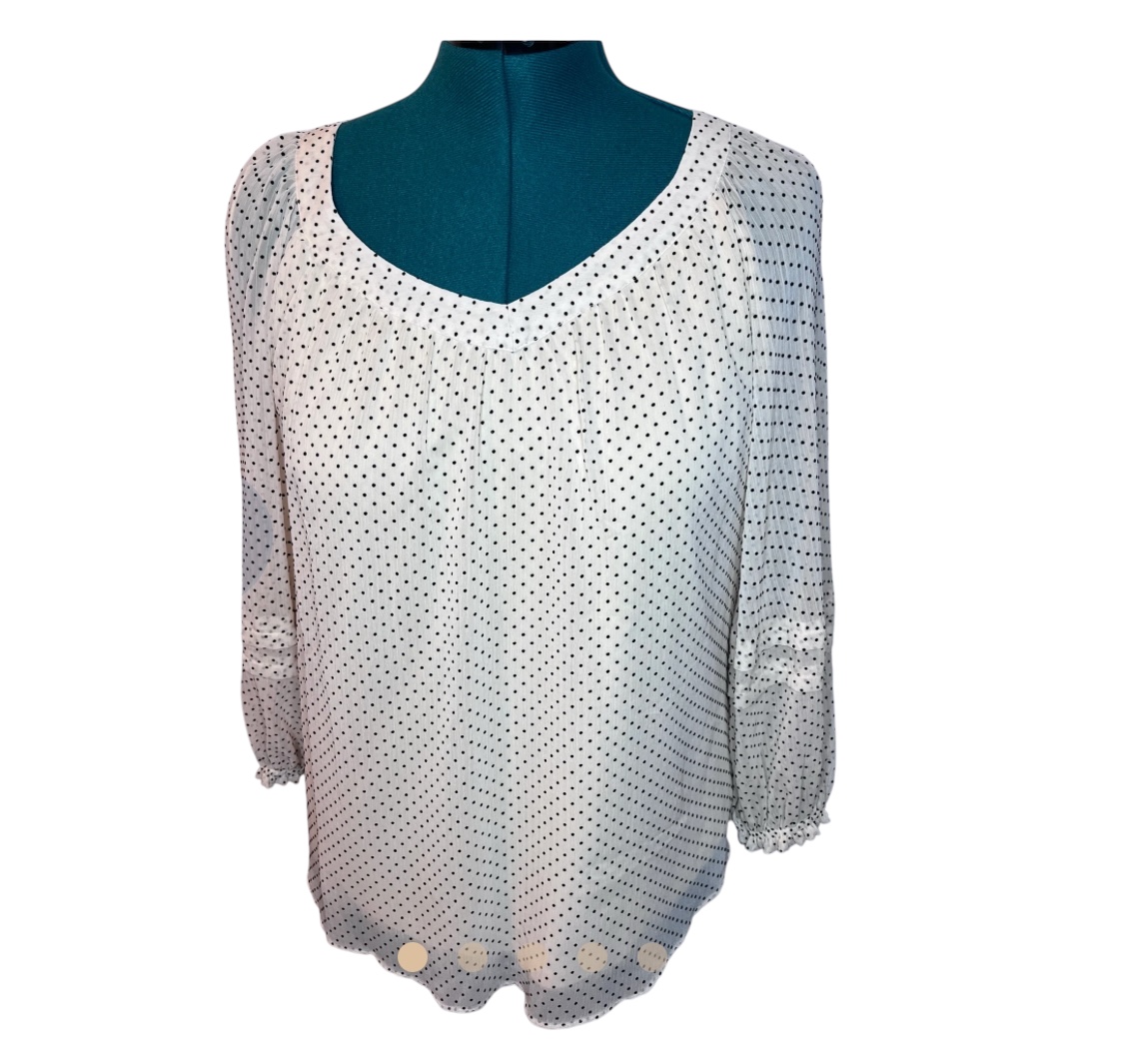 Lauren Conrad -Polka Dot Blouse
