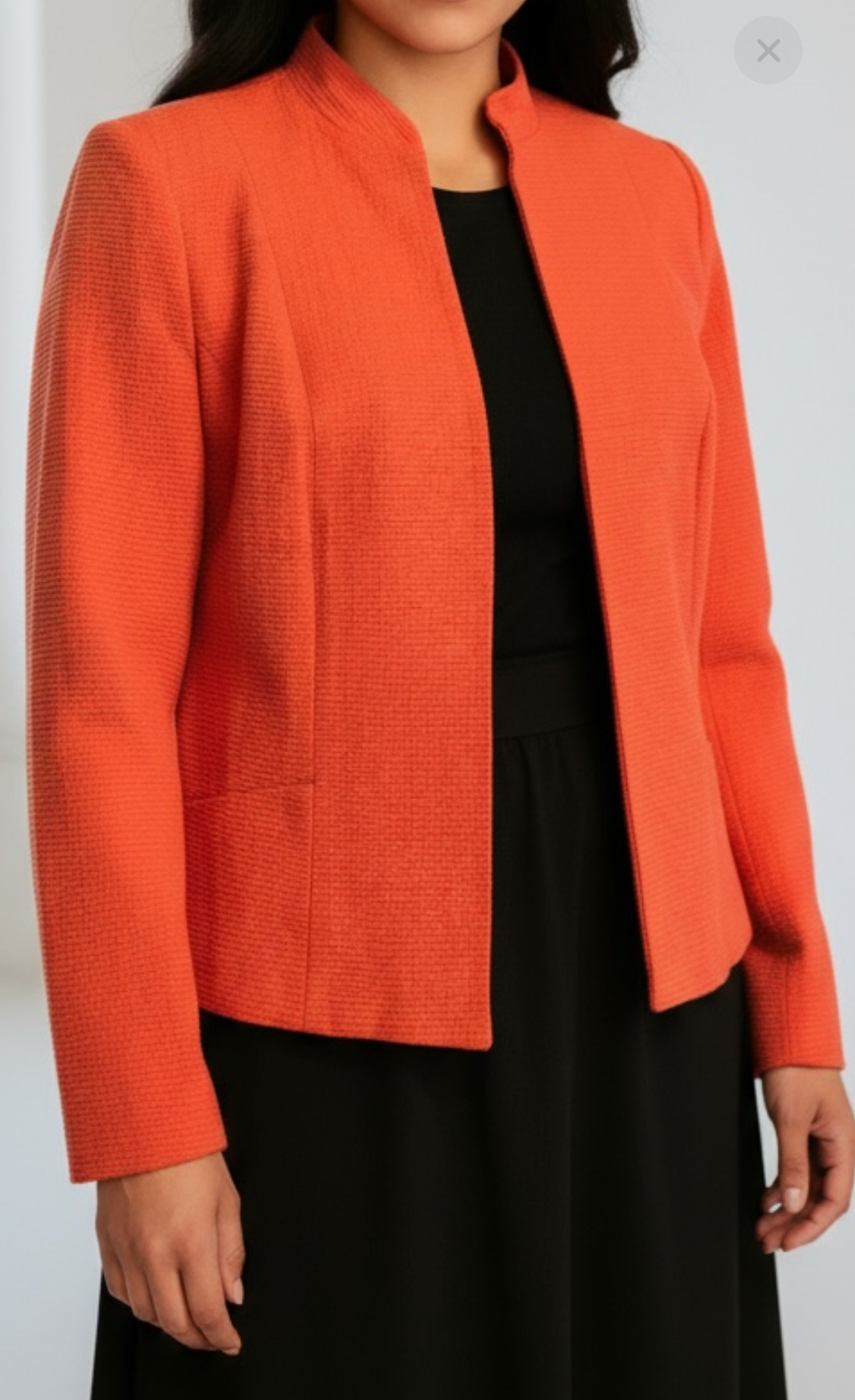 Jones New York-Women's Orange Blazer