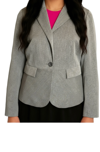 Banana Republic- Grey Pinstripe Blazer (4)