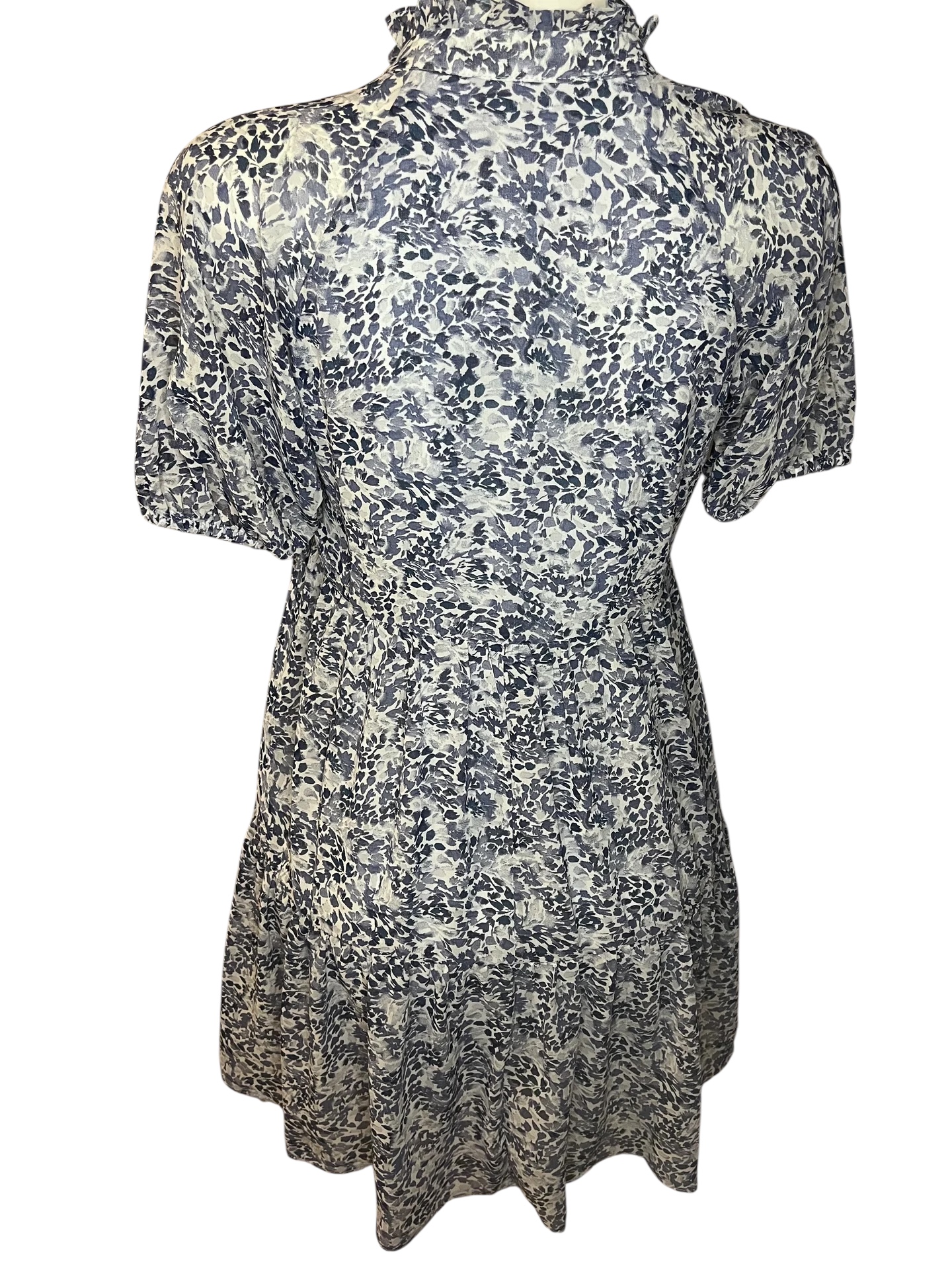 MSK-Floral Print Dress(petite small)
