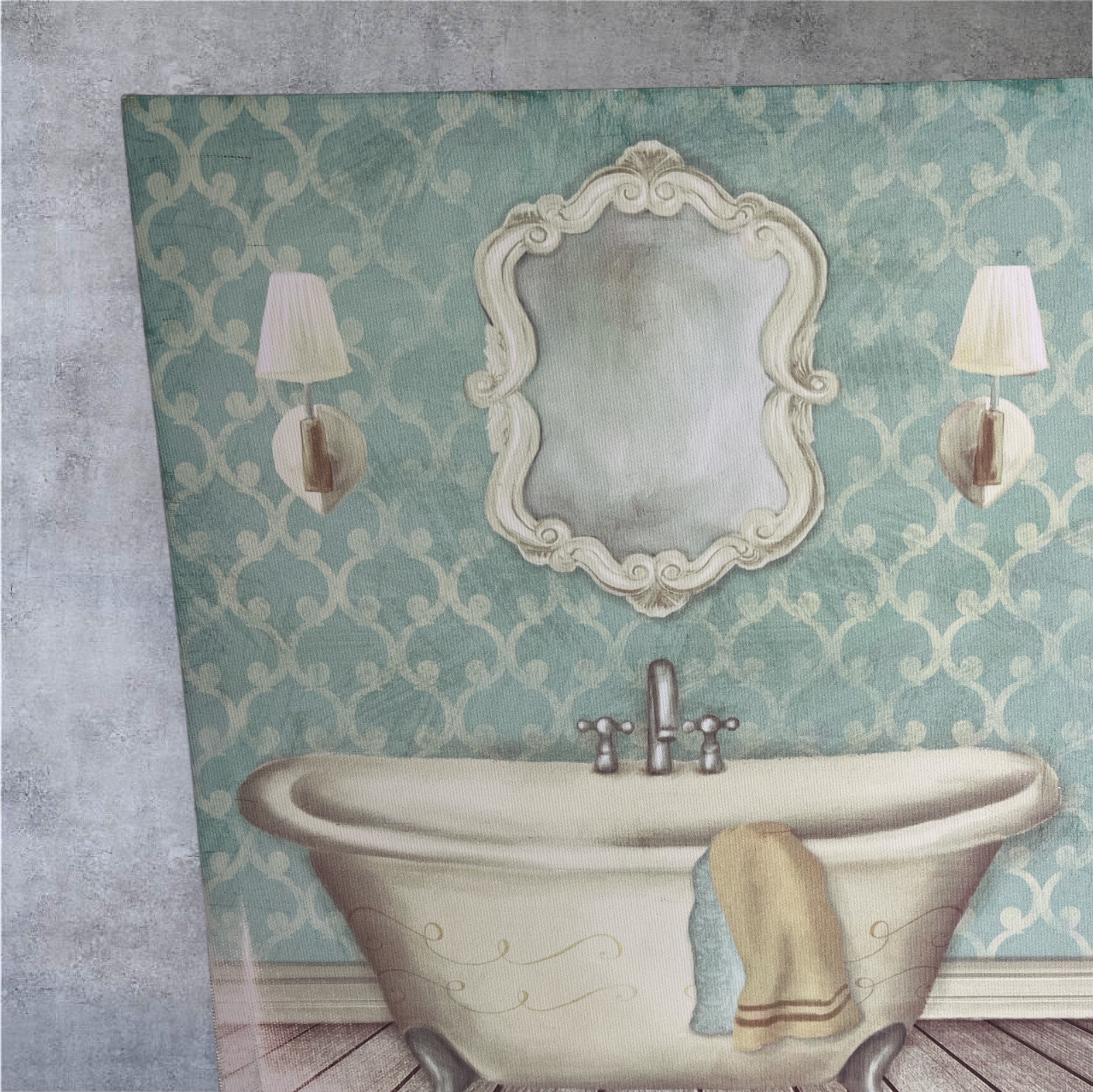 Relax Bathroom Wall Art