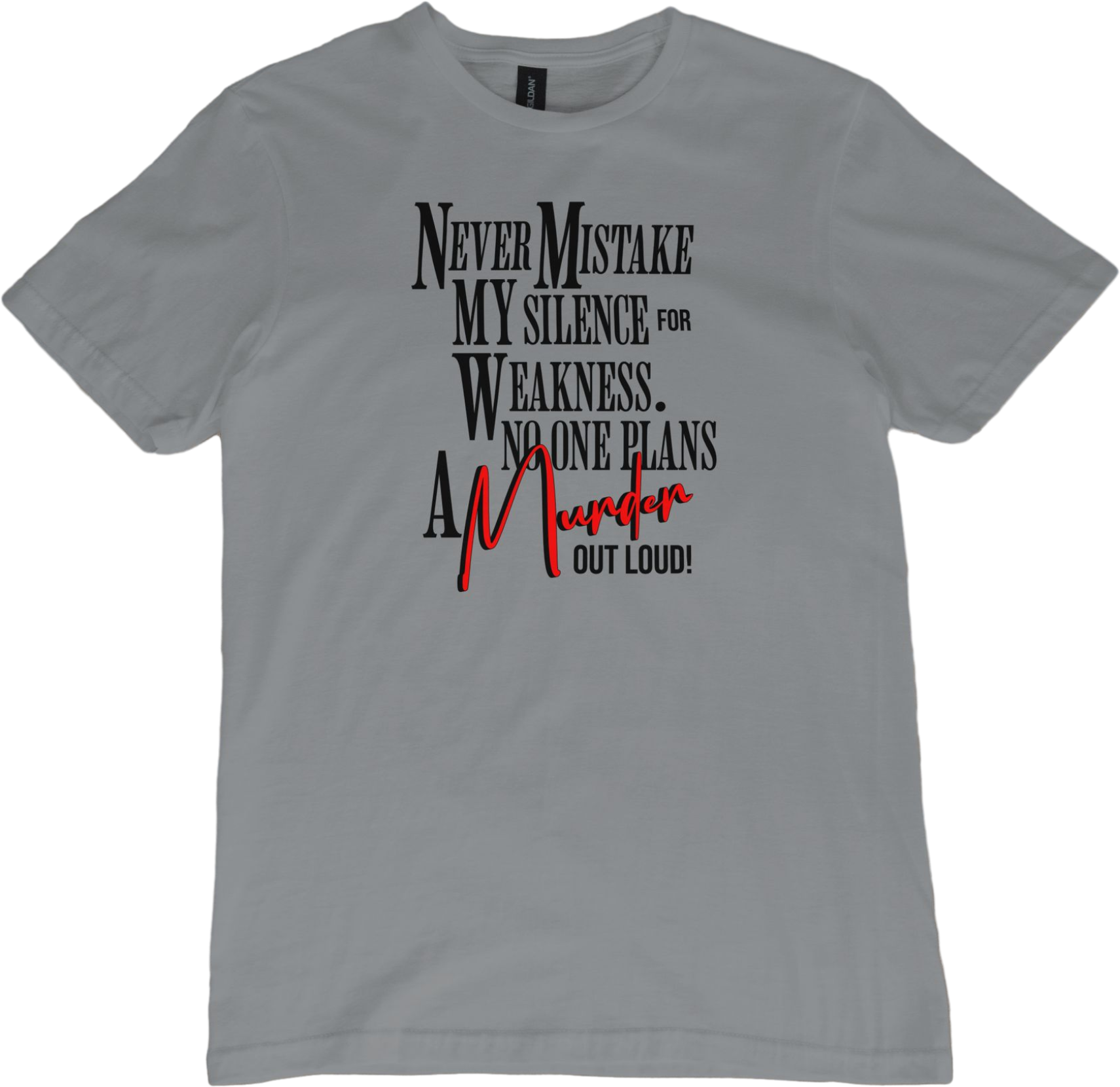 No One Plans A Murder Out Loud