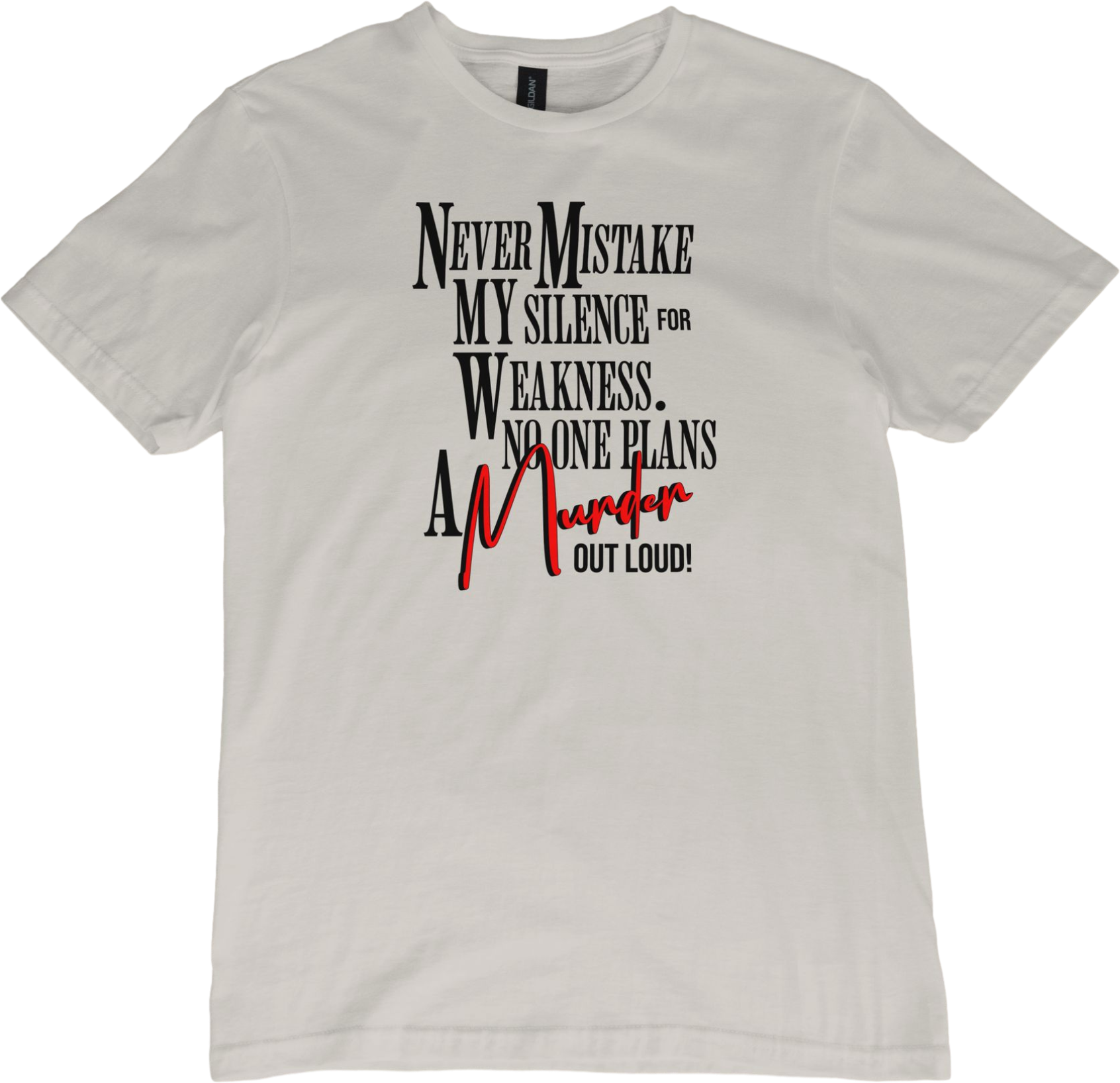 No One Plans A Murder Out Loud