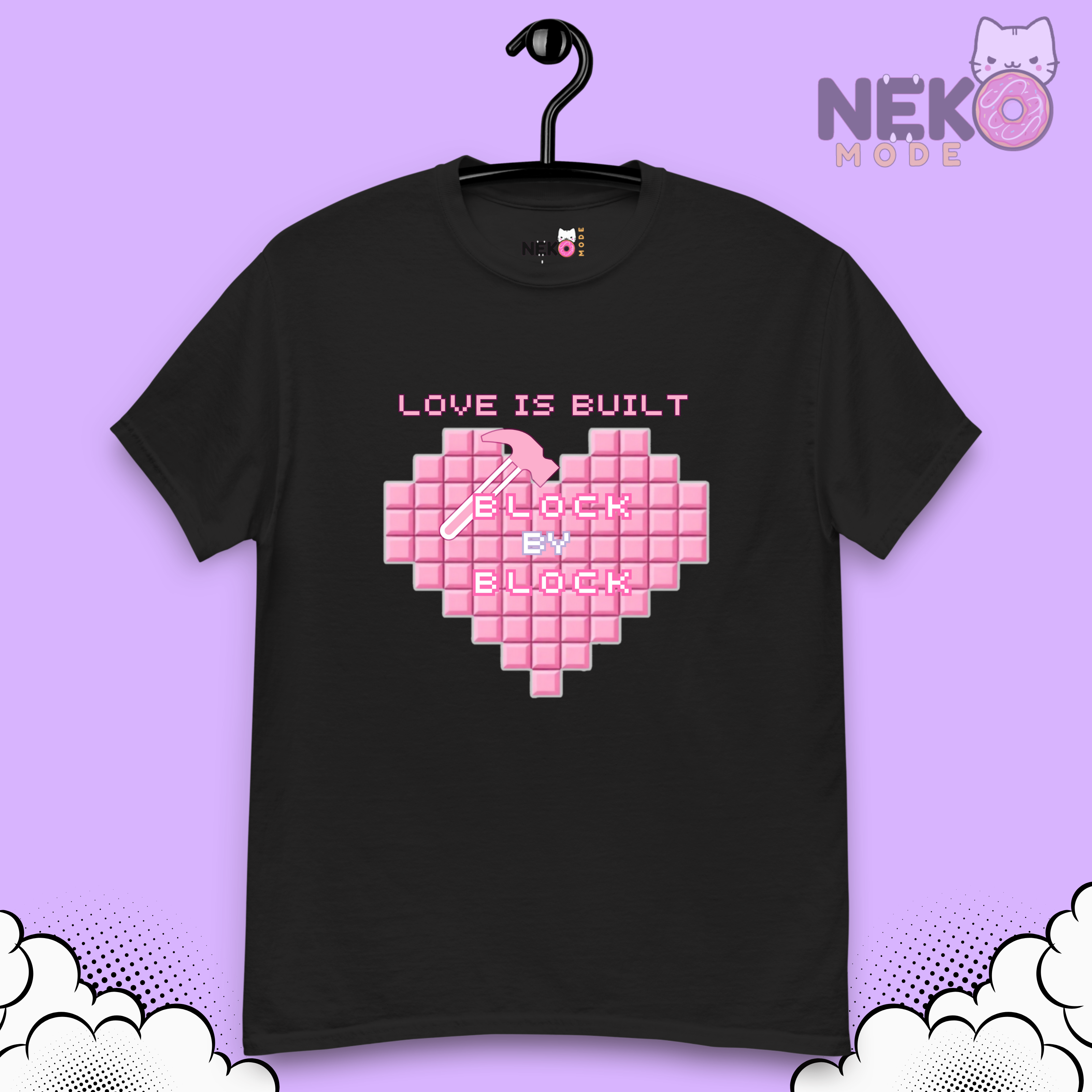 Camiseta 'Love is Built Block by Block'