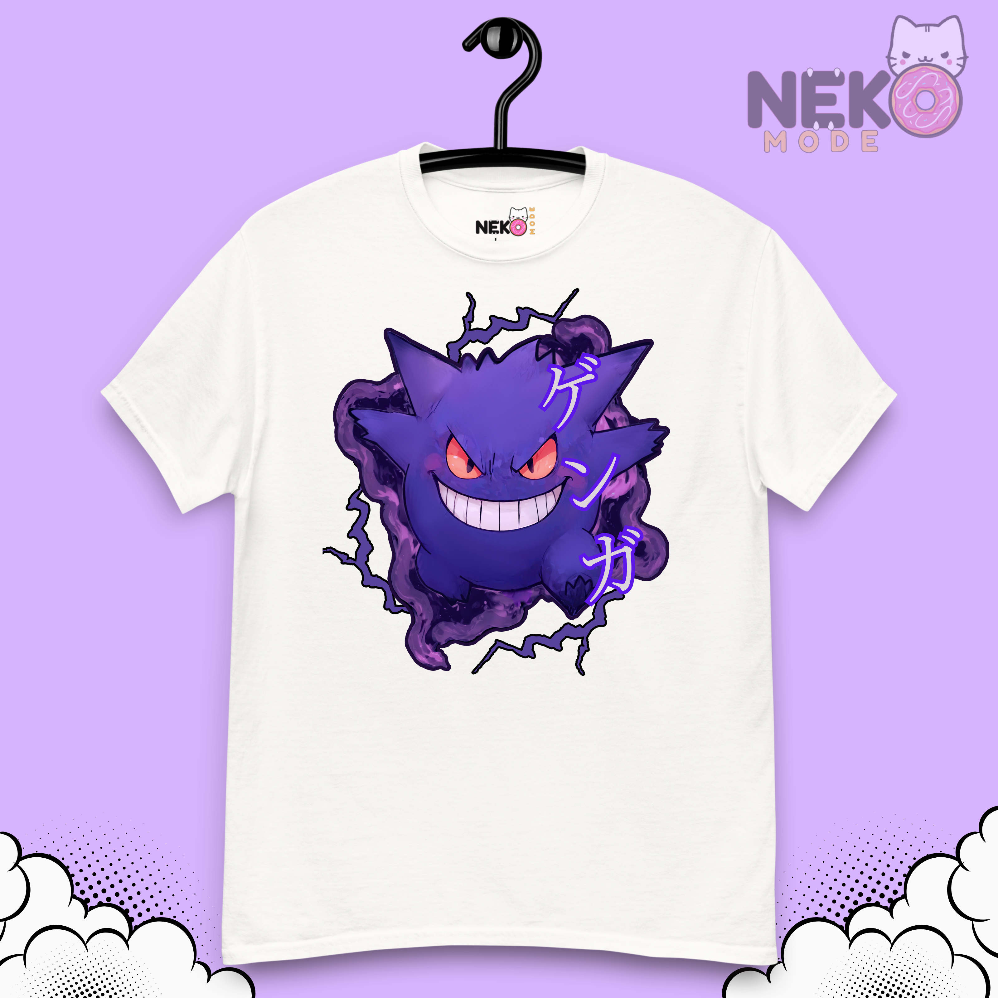 Camiseta con diseño Gengar