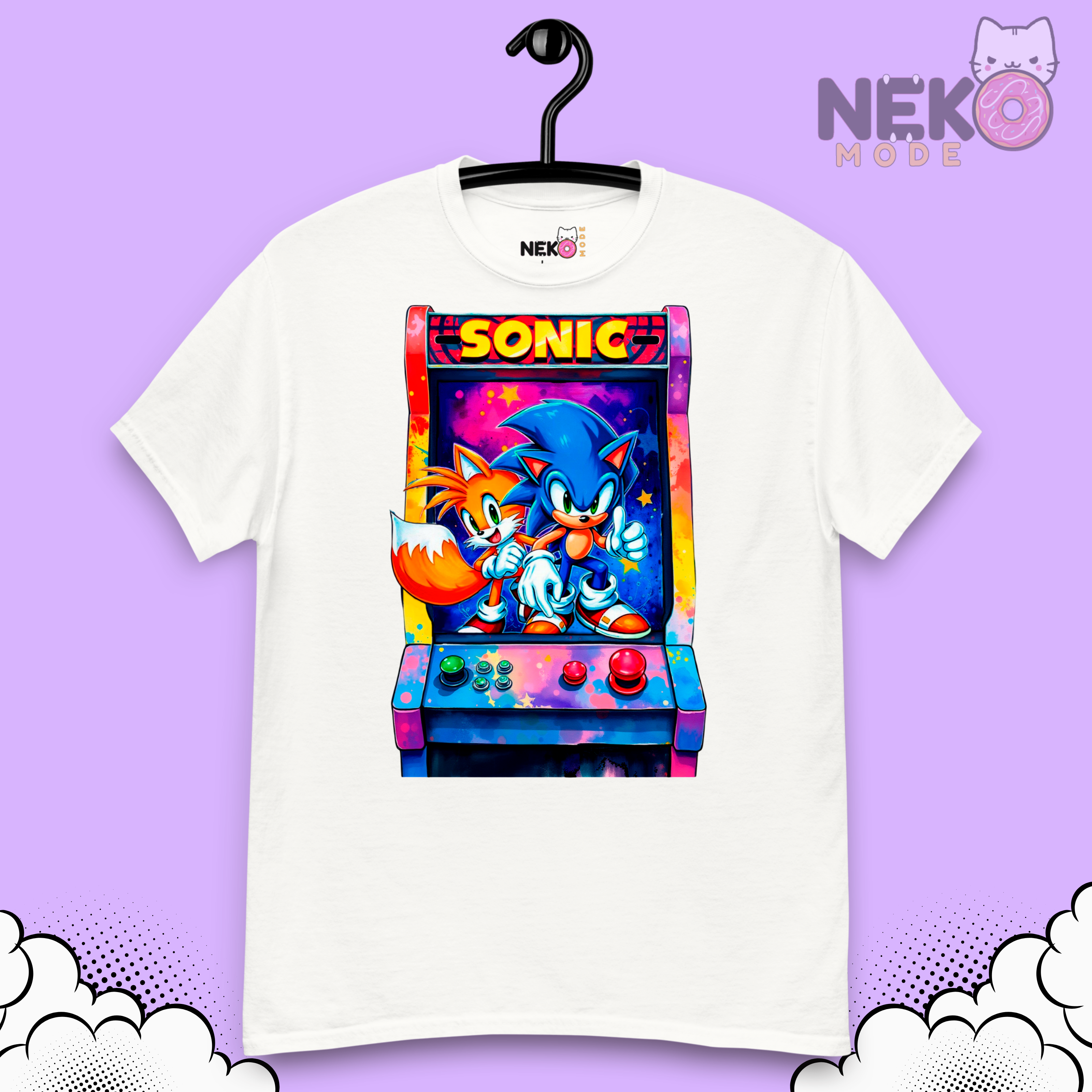 Camiseta Sonic Arcade