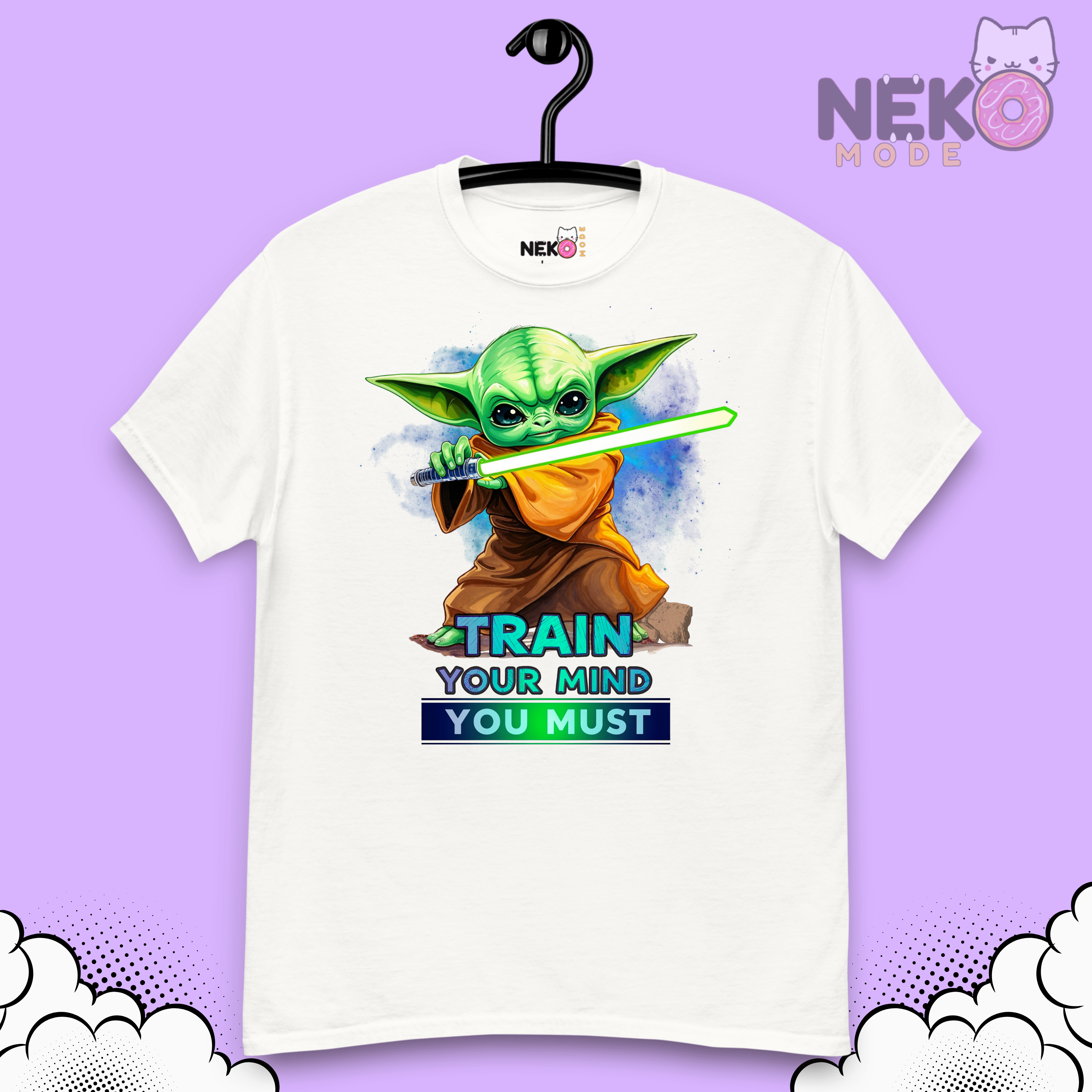 Camiseta con diseño de Yoda